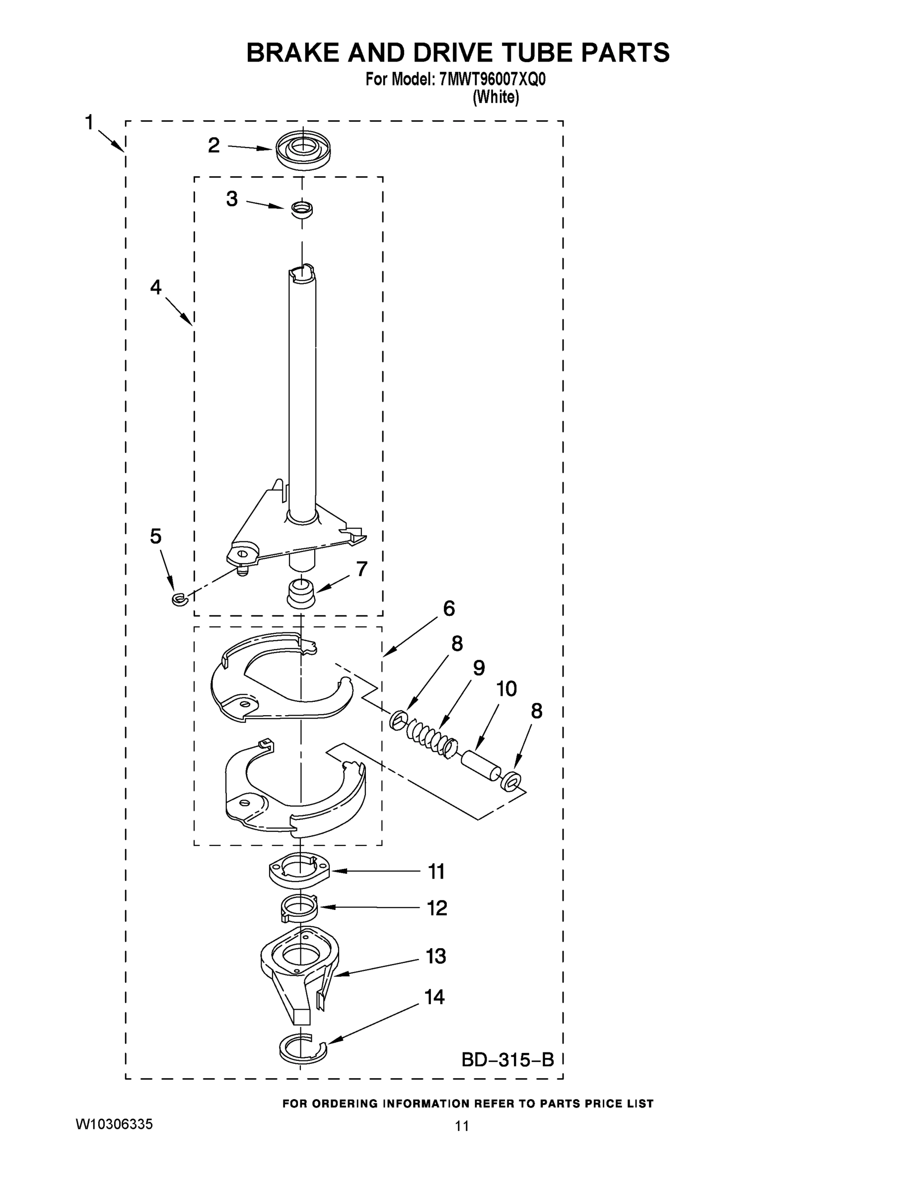 07 - BRAKE AND DRIVE TUBE PARTS