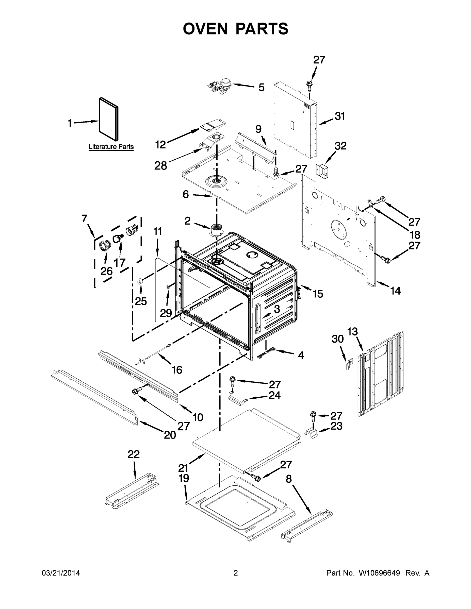 02 - OVEN PARTS