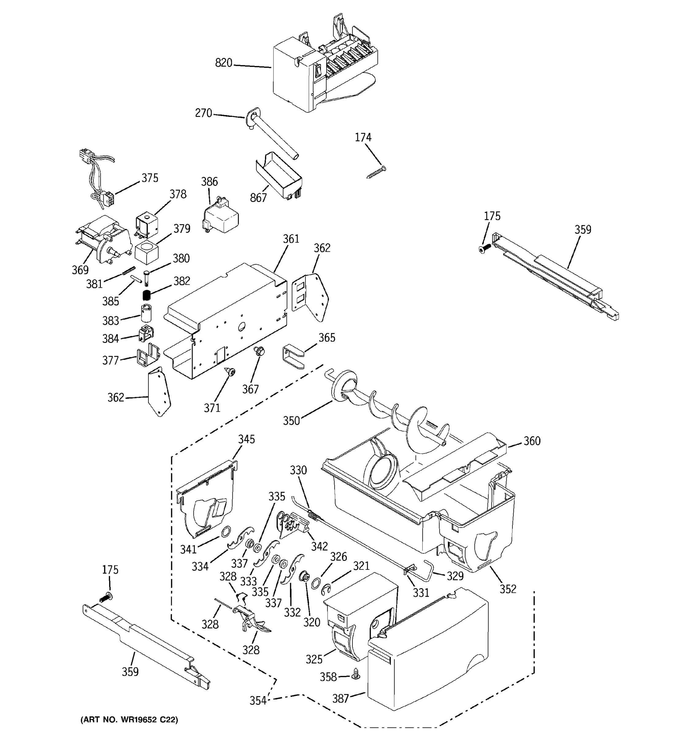 ICE MAKER & DISPENSER
