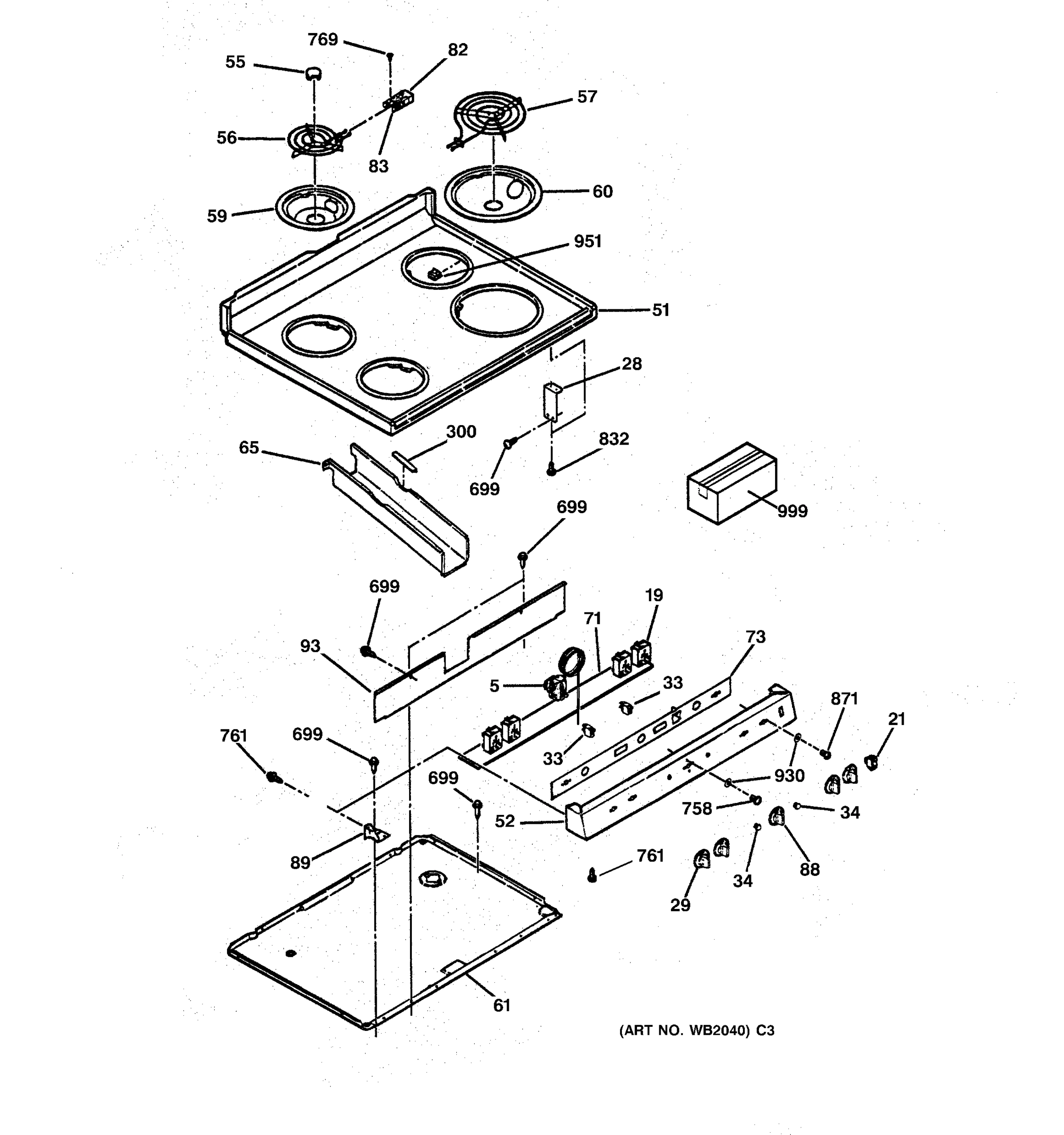 CONTROLS & COOKTOP