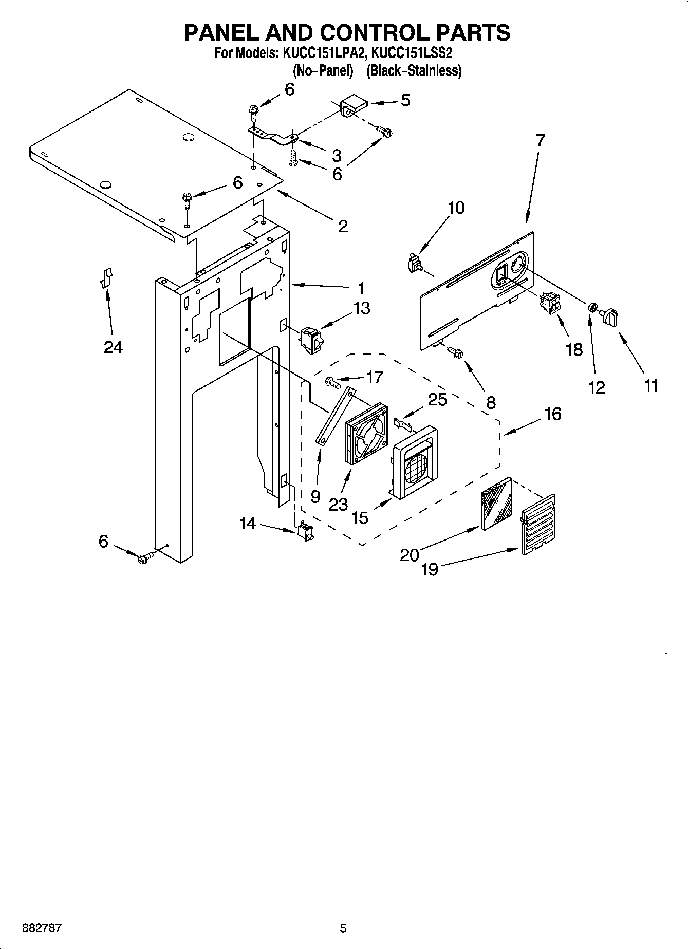 05 - PANEL AND CONTROL PARTS
