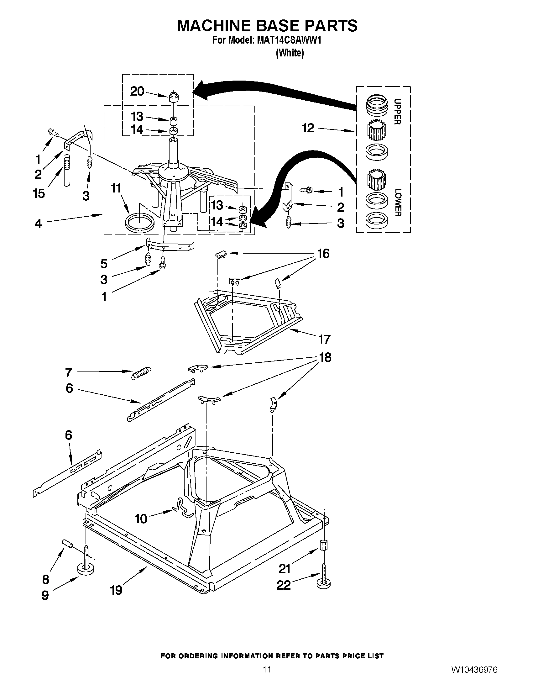 07 - MACHINE BASE PARTS