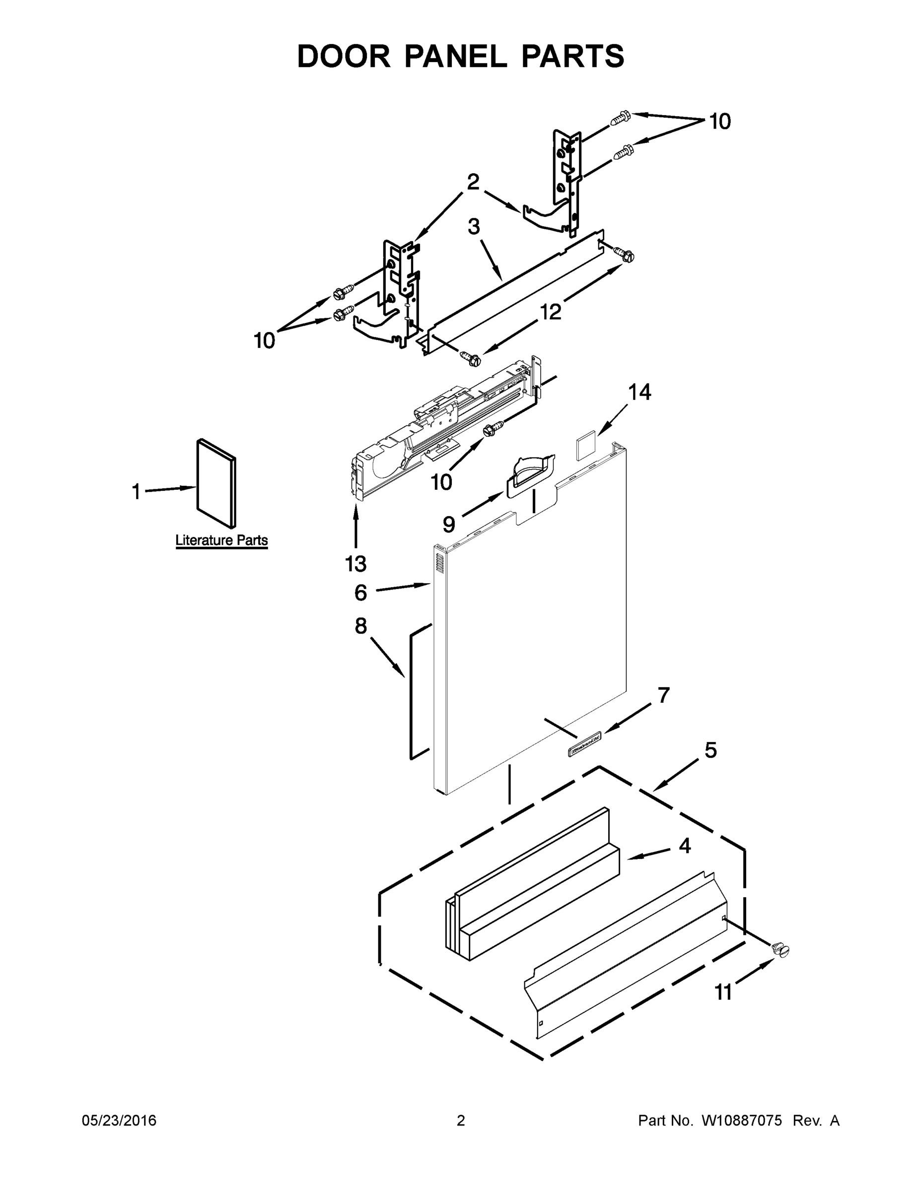 02 - DOOR PANEL PARTS