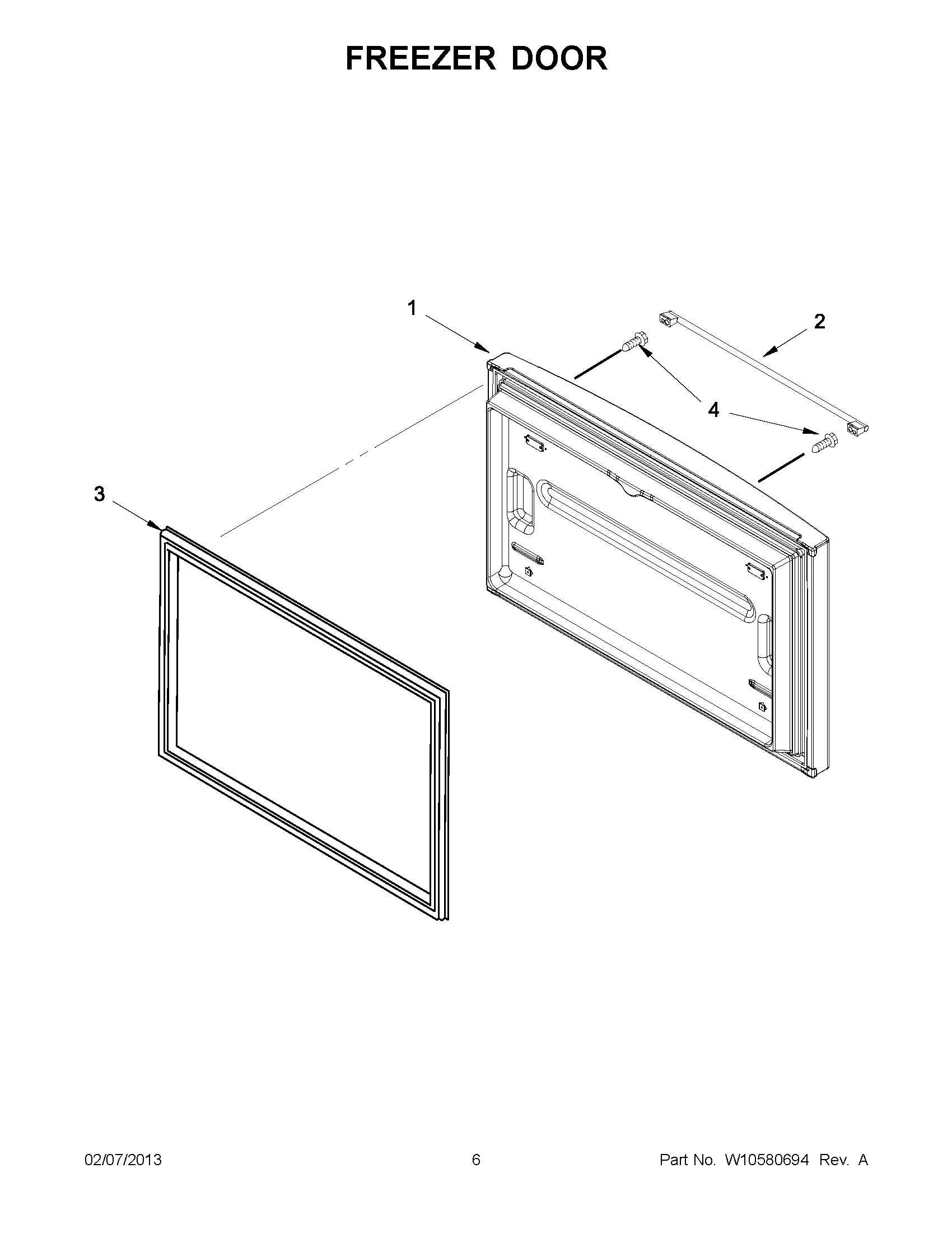 03 - FREEZER DOOR
