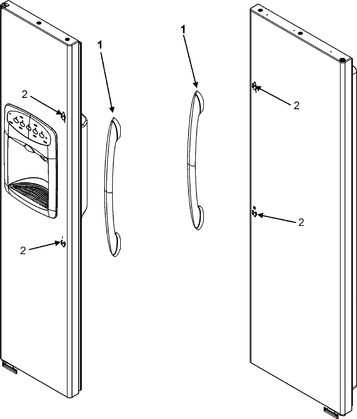 11 - HANDLES (MSD265RHEB/Q/W)