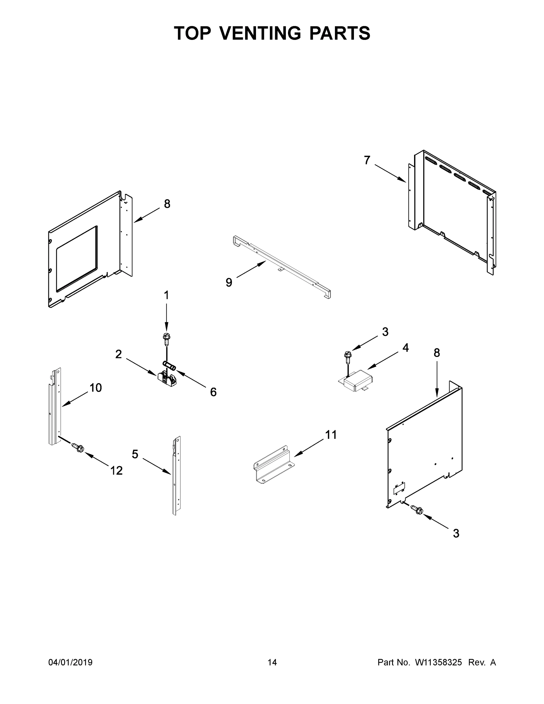 08 - TOP VENTING PARTS