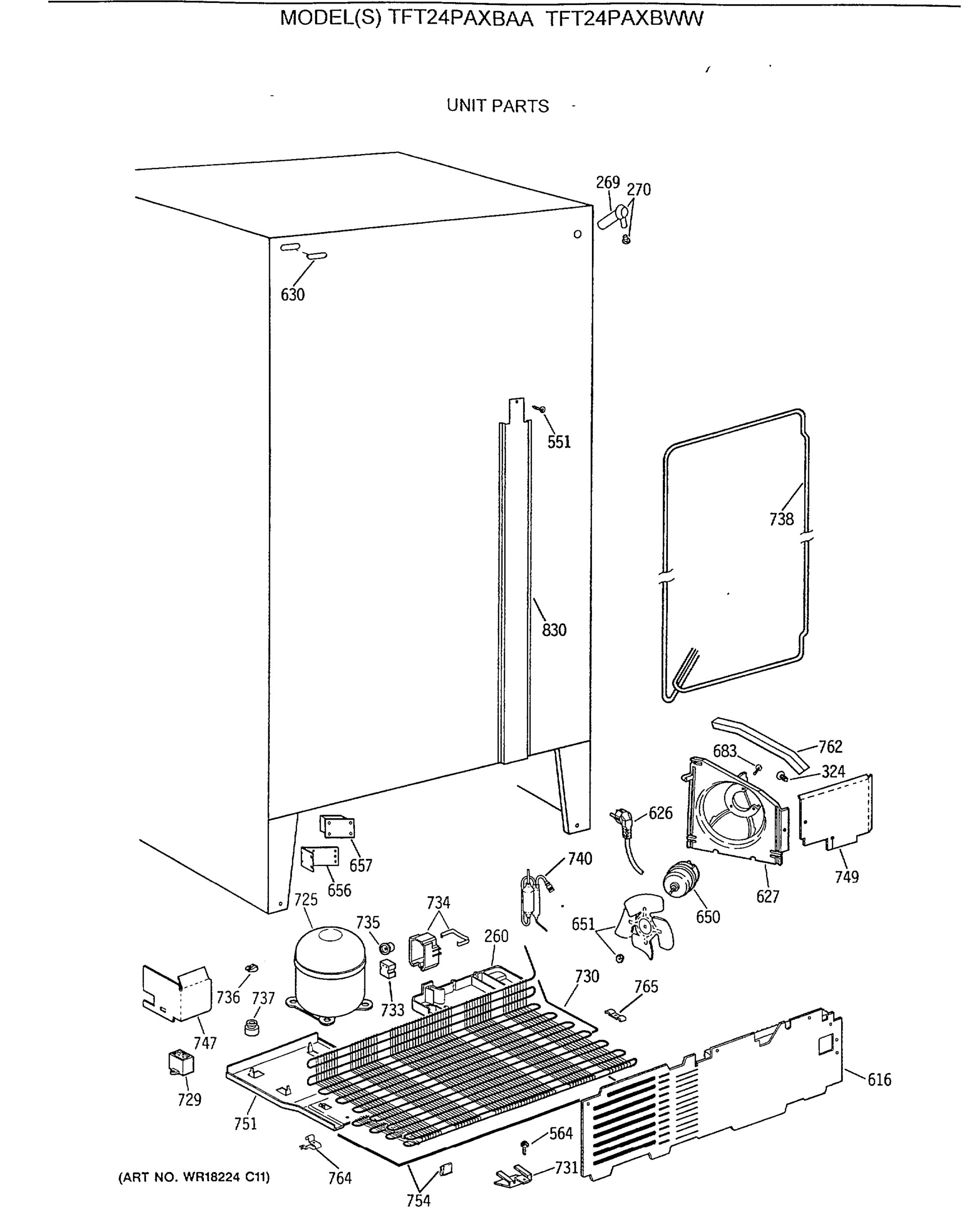 UNIT PARTS