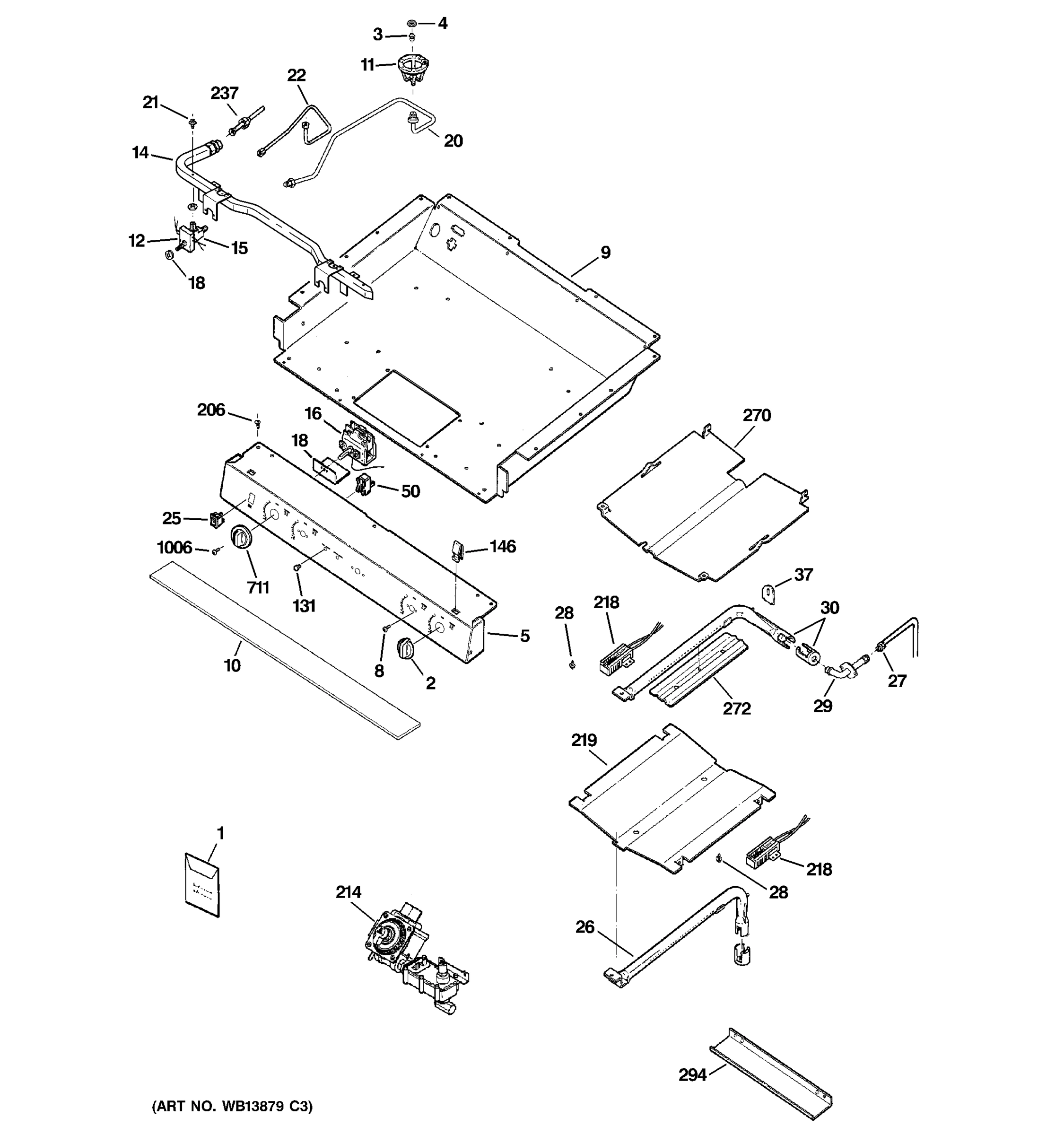 GAS & BURNER PARTS