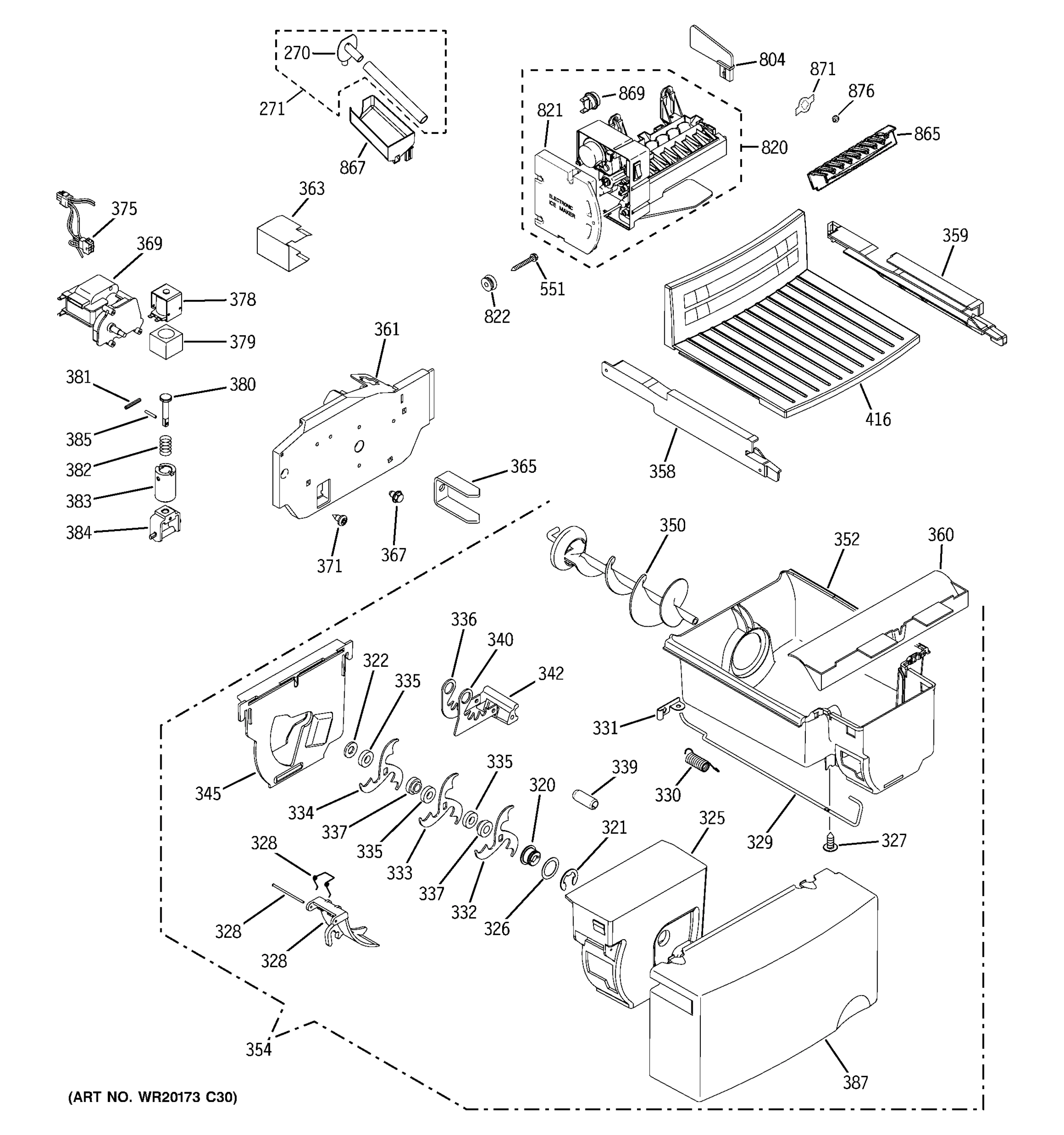 ICE MAKER & DISPENSER