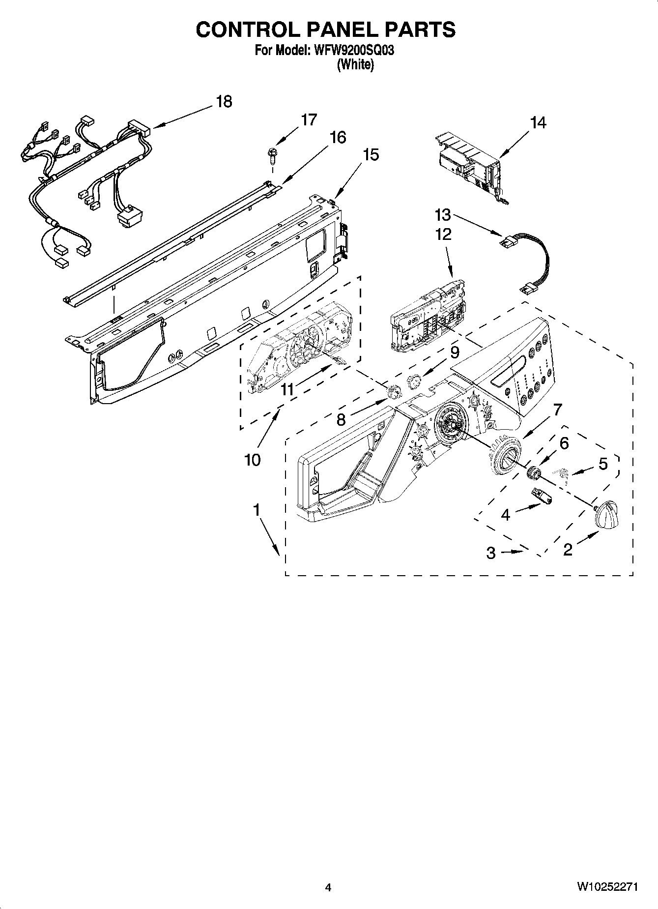 03 - CONTROL PANEL PARTS