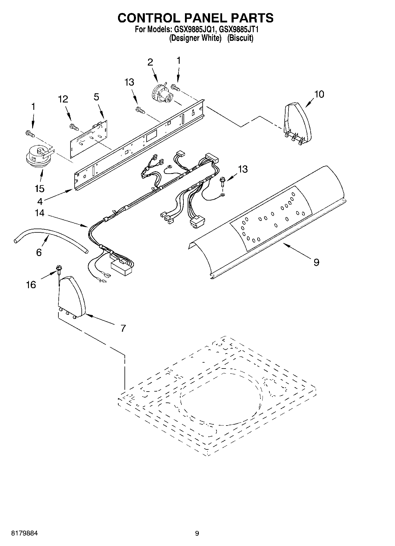 06 - CONTROL PANEL PARTS
