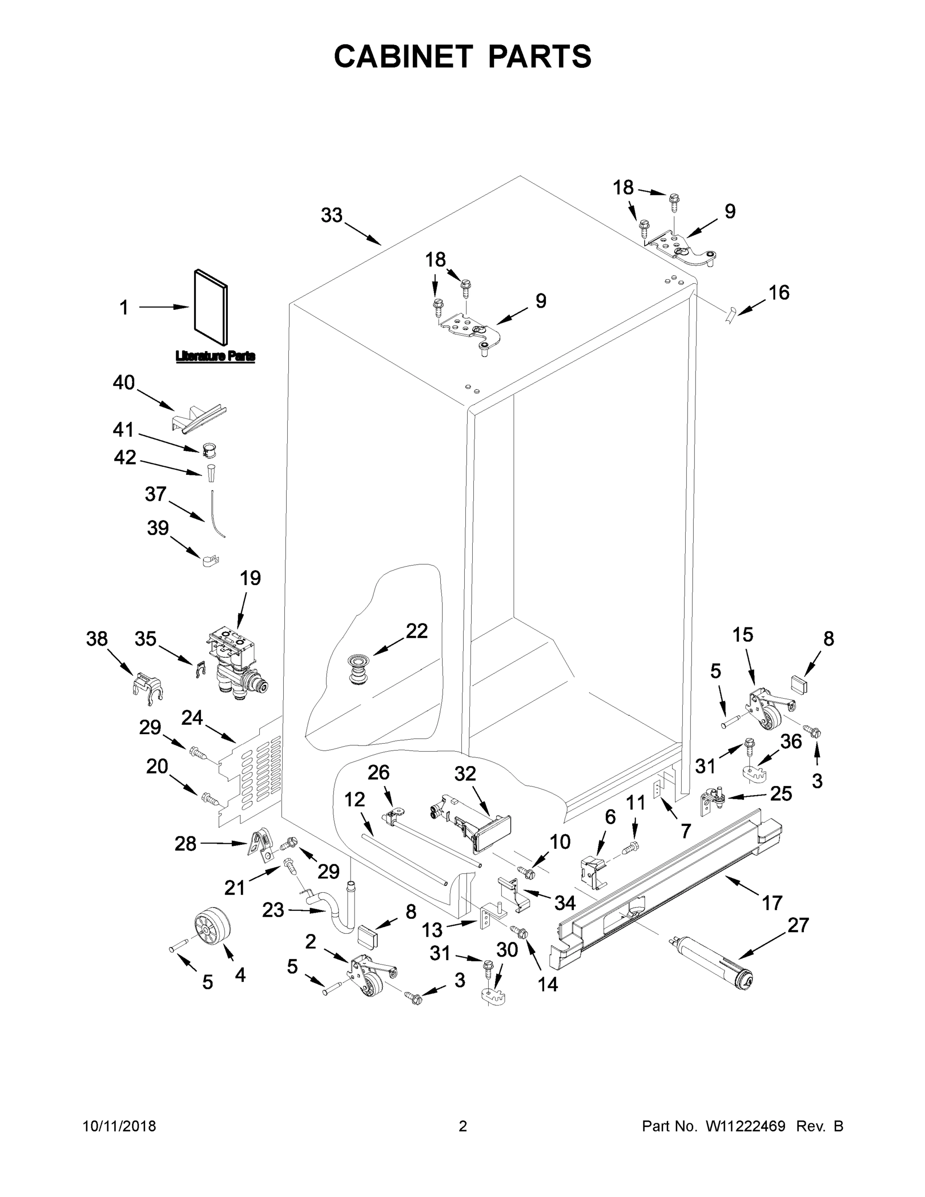 02 - CABINET PARTS