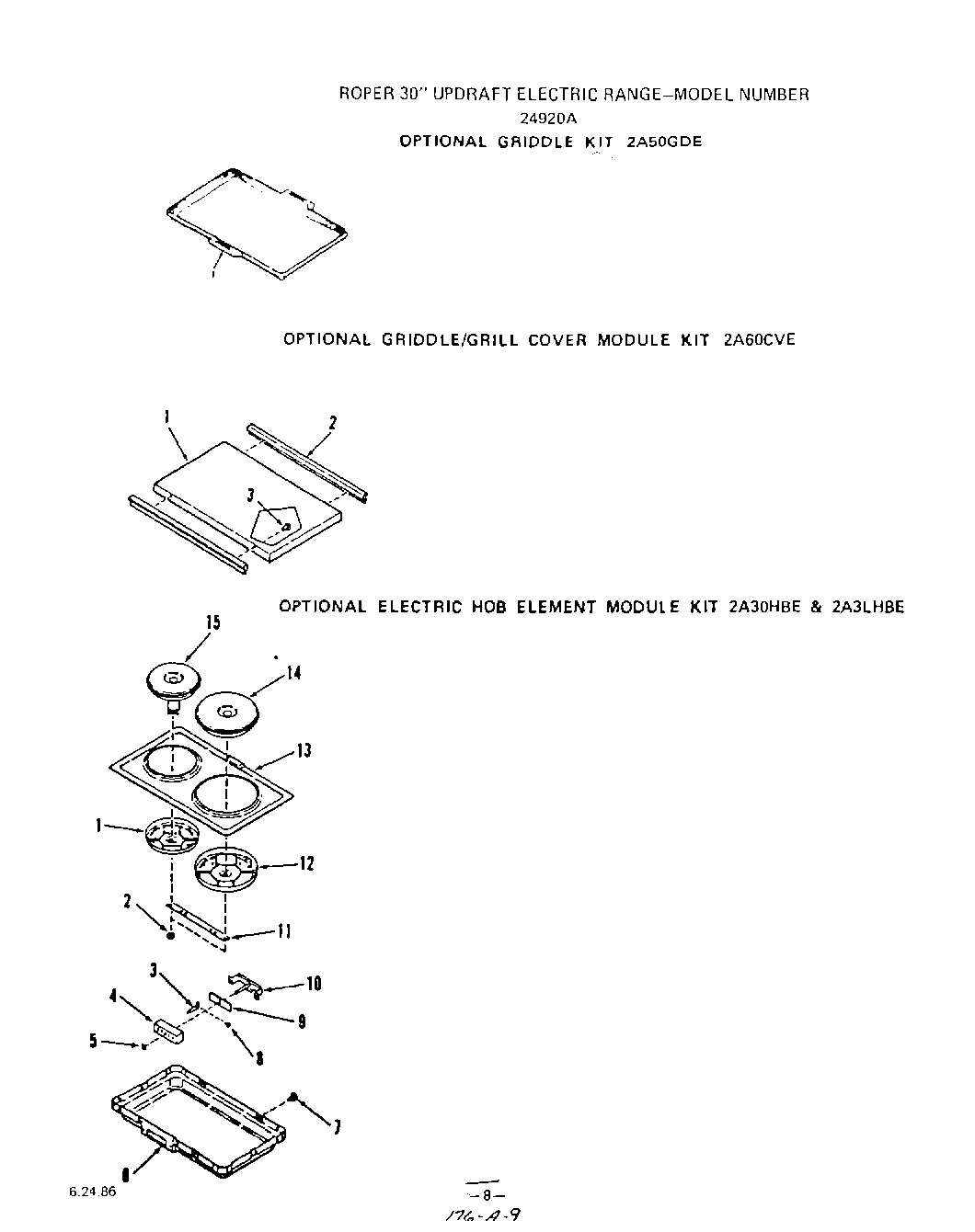 07 - GRIDDLE , GRIDDLE/GRILL COVER