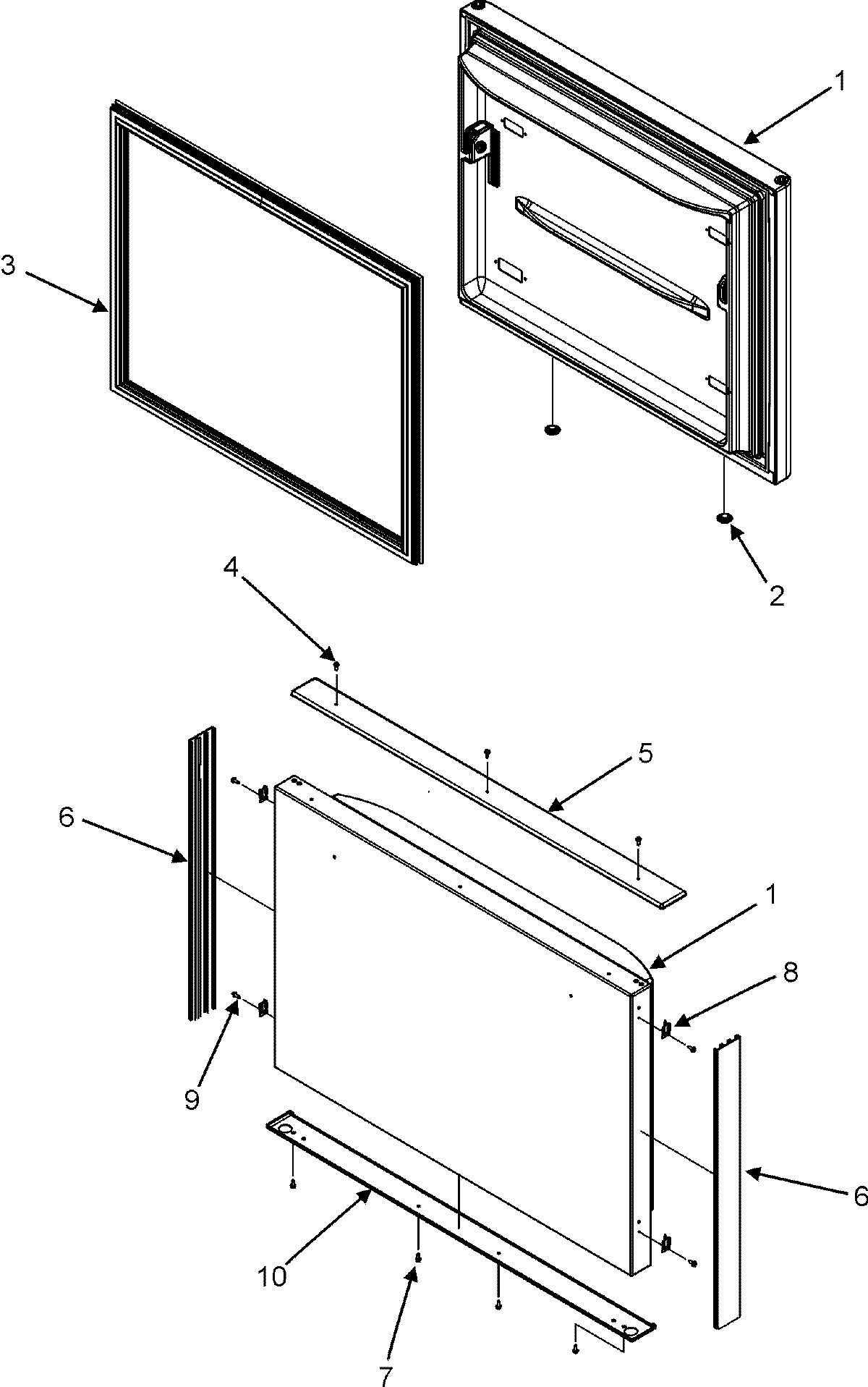 06 - FREEZER DOOR