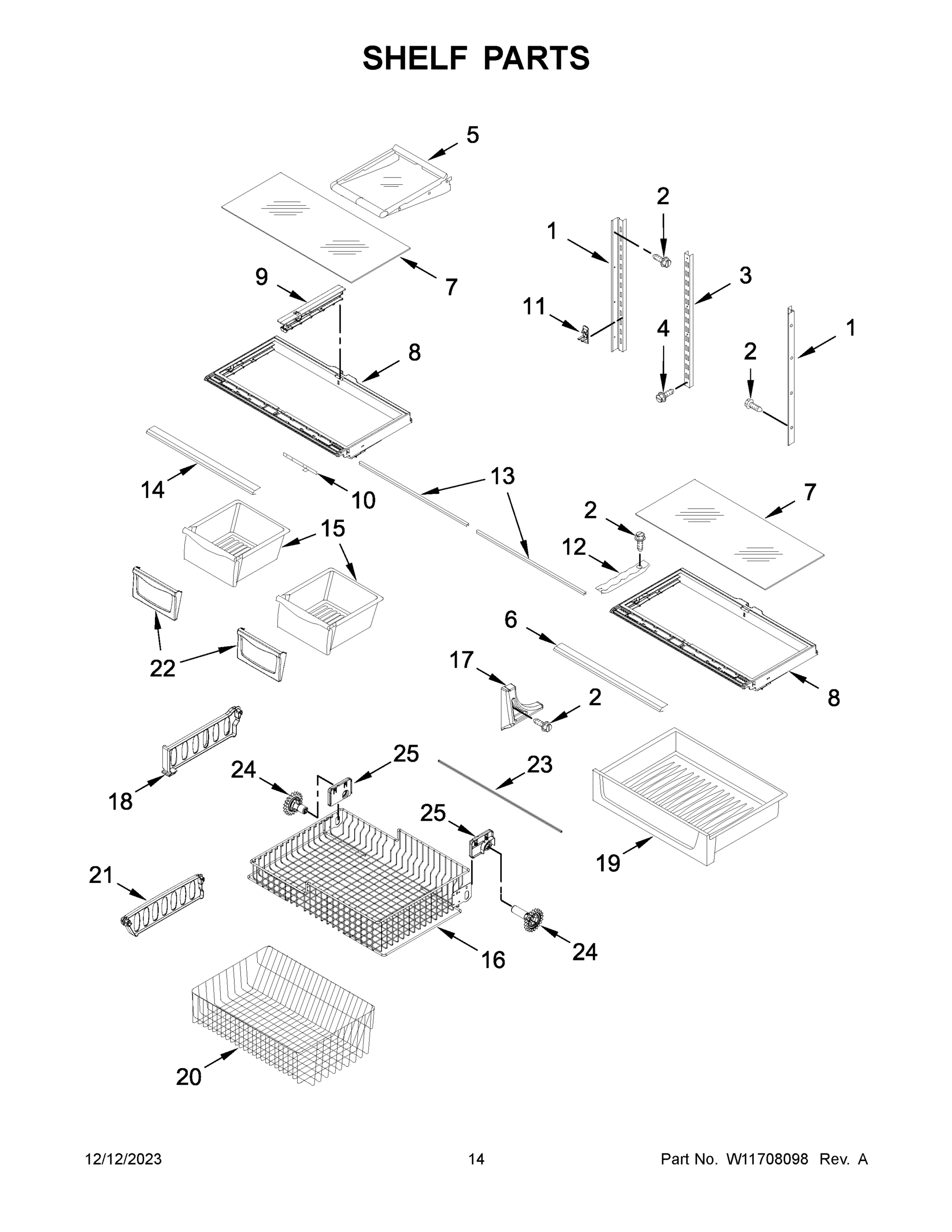 08 - SHELF PARTS