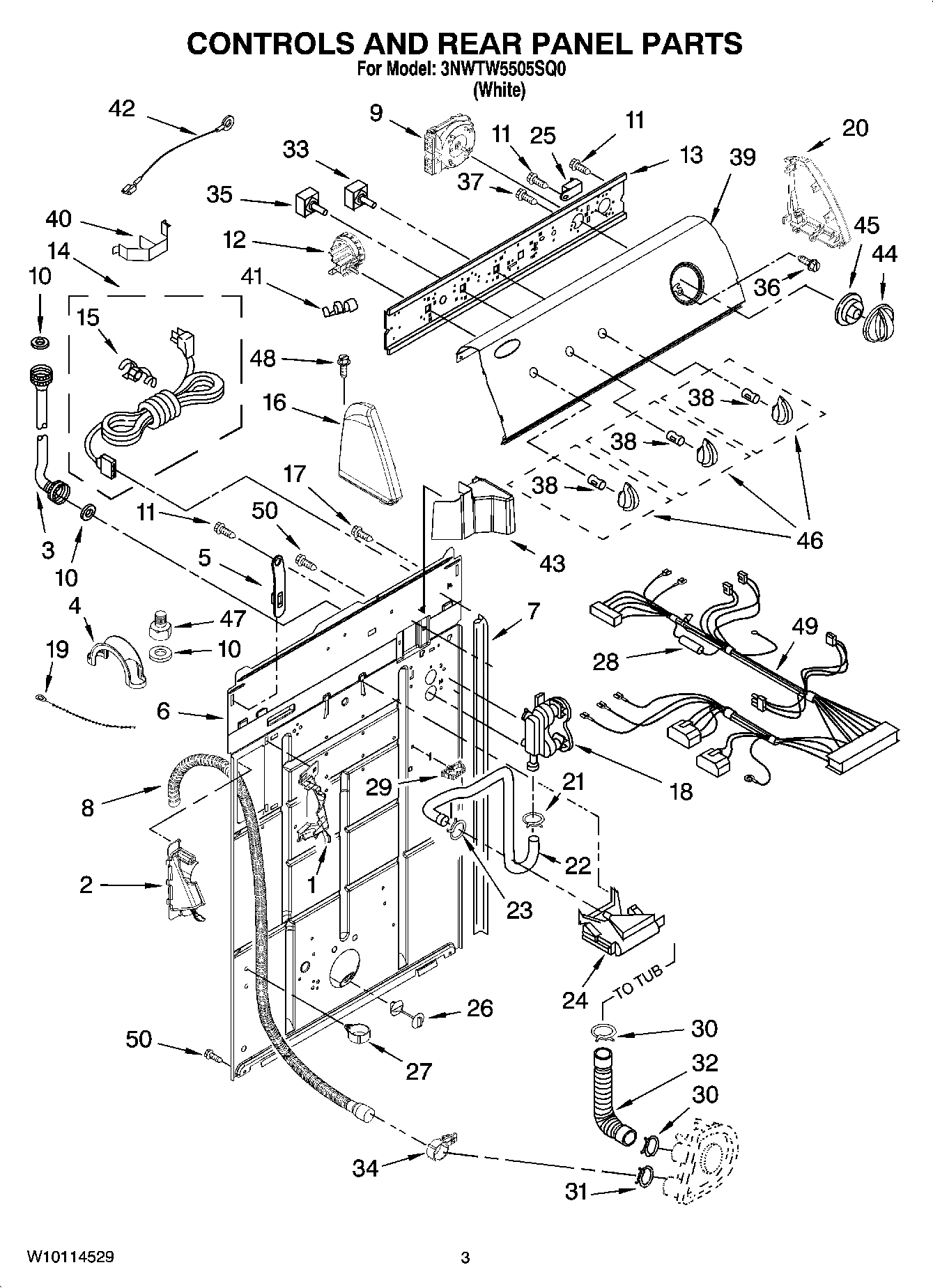 02 - CONTROLS AND REAR PANEL PARTS