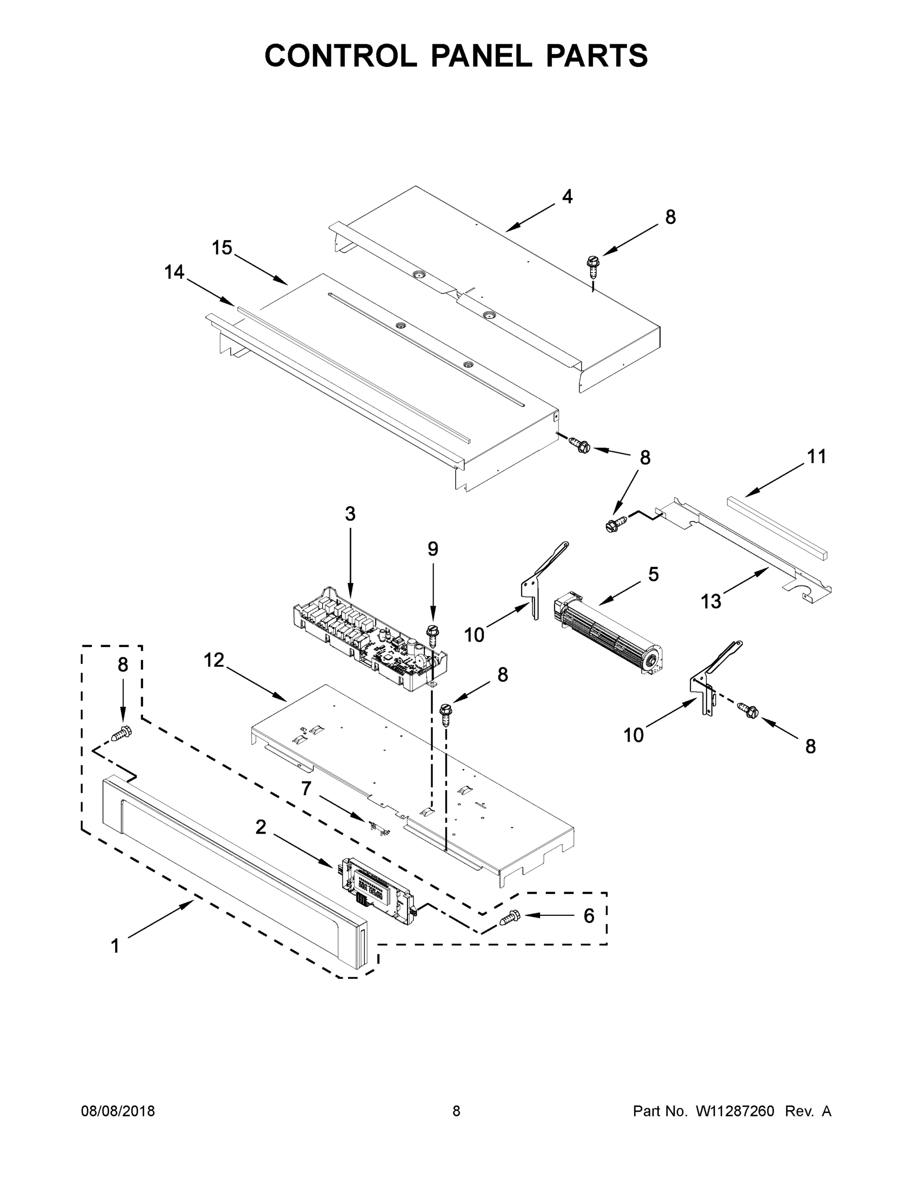 05 - CONTROL PANEL PARTS