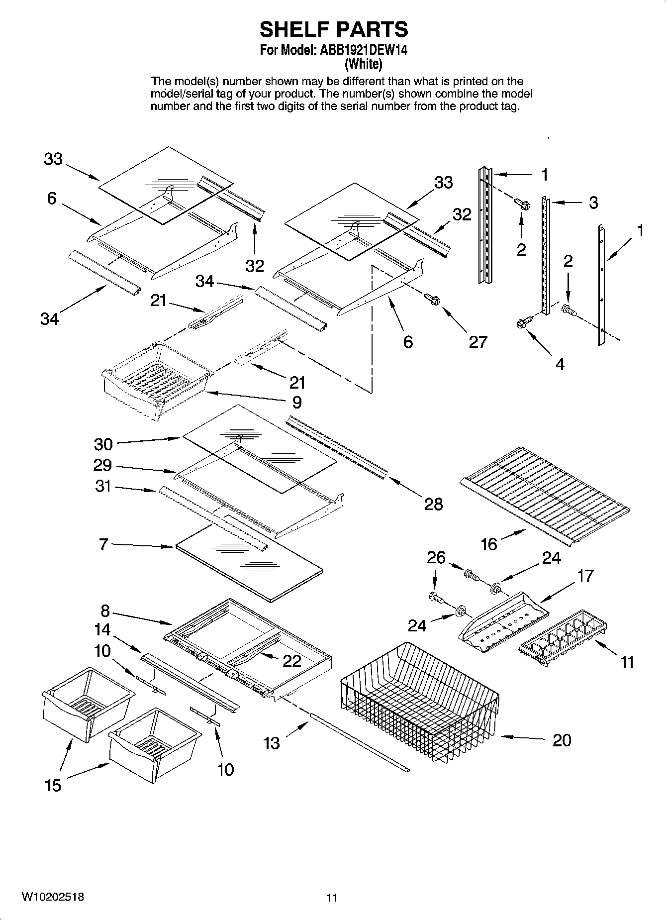 06 - SHELF PARTS
