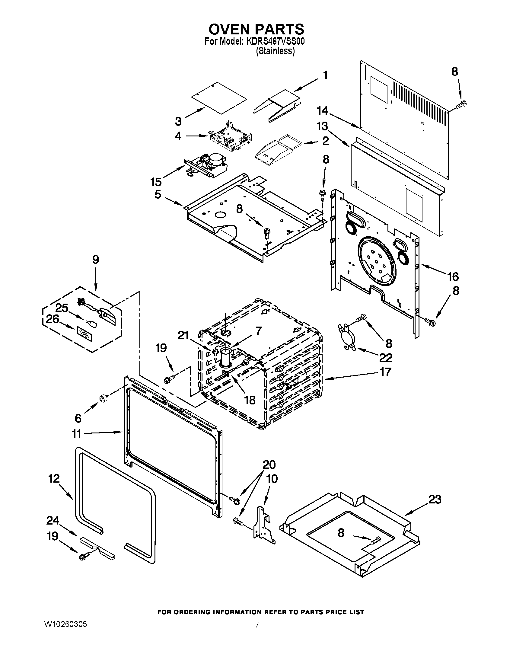 05 - OVEN PARTS