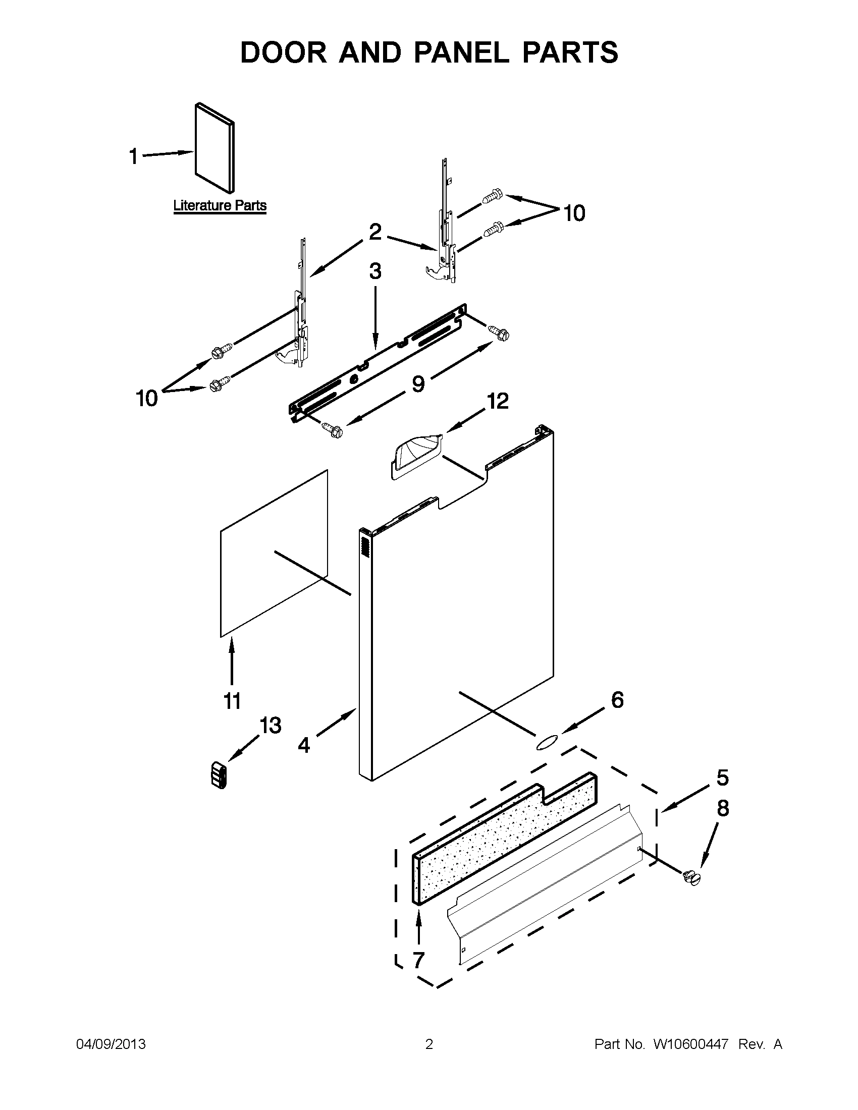 01 - DOOR AND PANEL PARTS