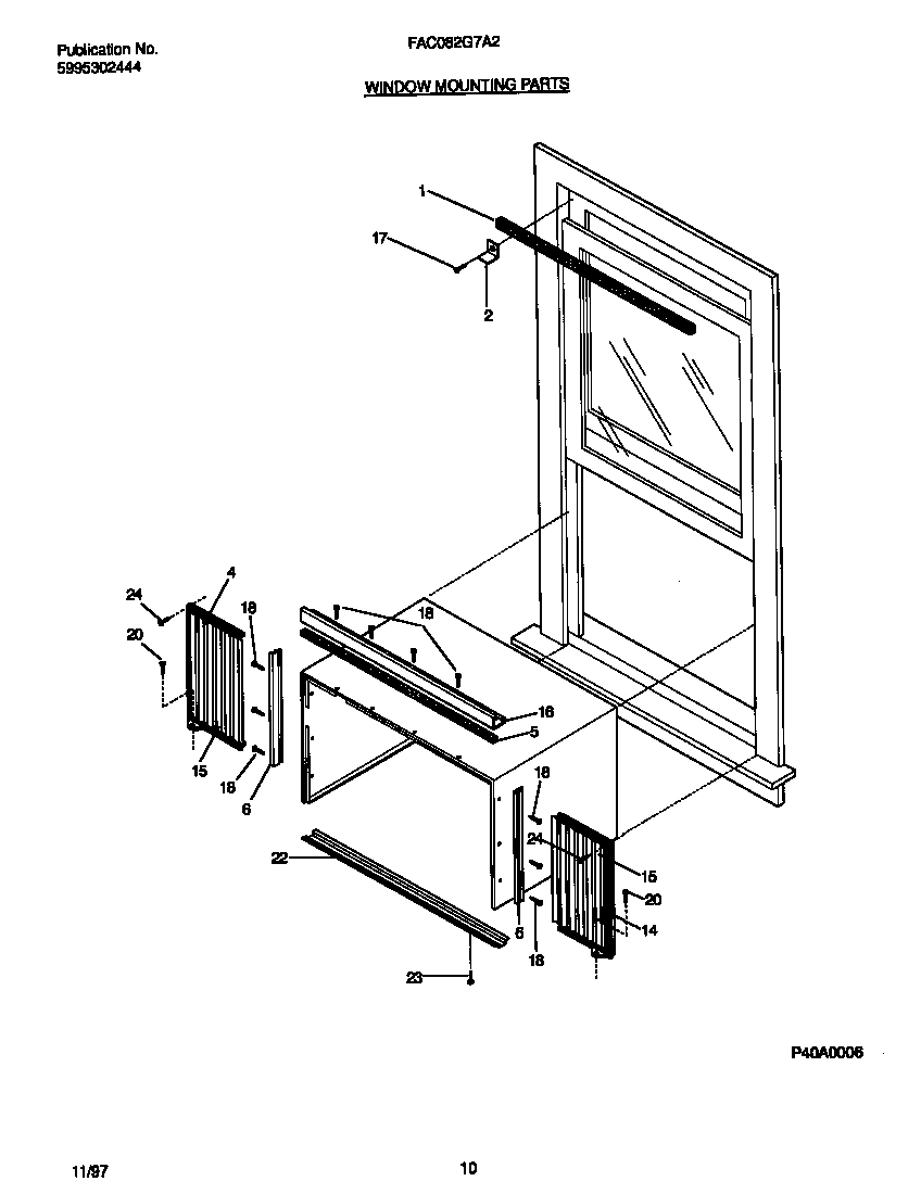 06 - WINDOW MOUNTING PARTS