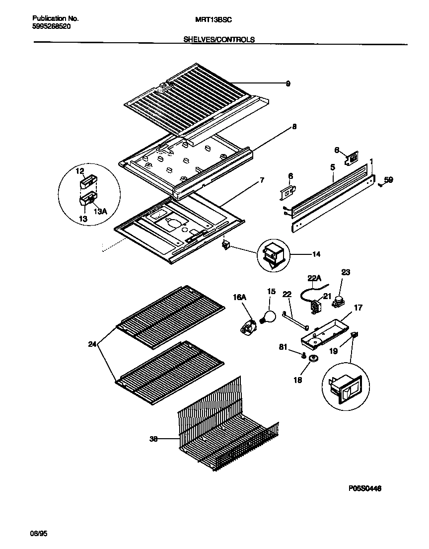 04 - SHELVES/CONTROLS
