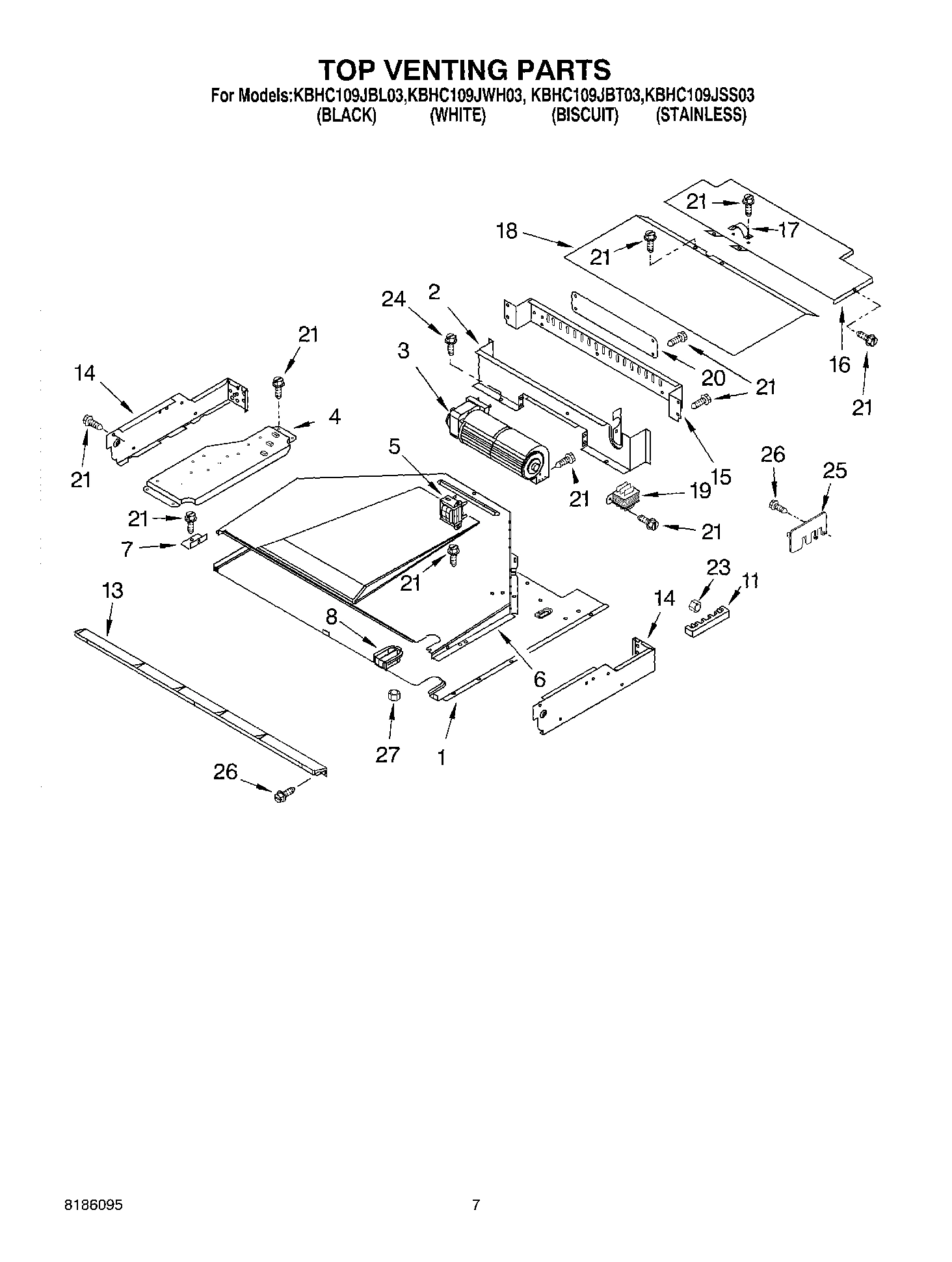 05 - TOP VENTING PARTS