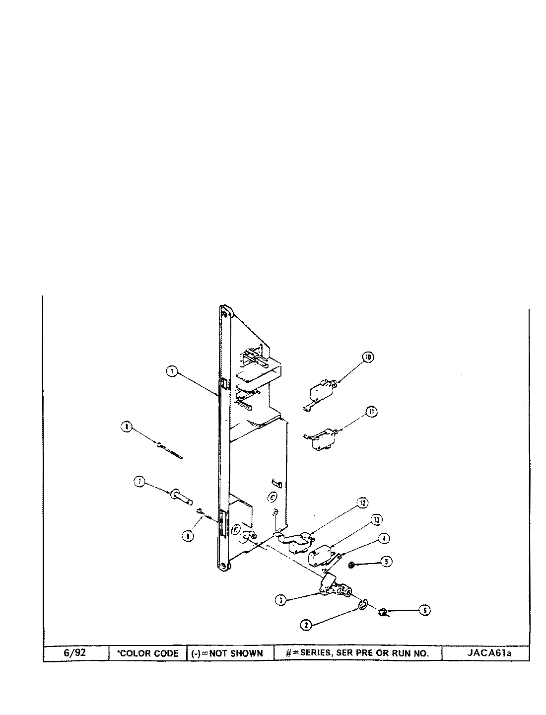 08 - INTERLOCK SWITCHES-UPPER (M166)