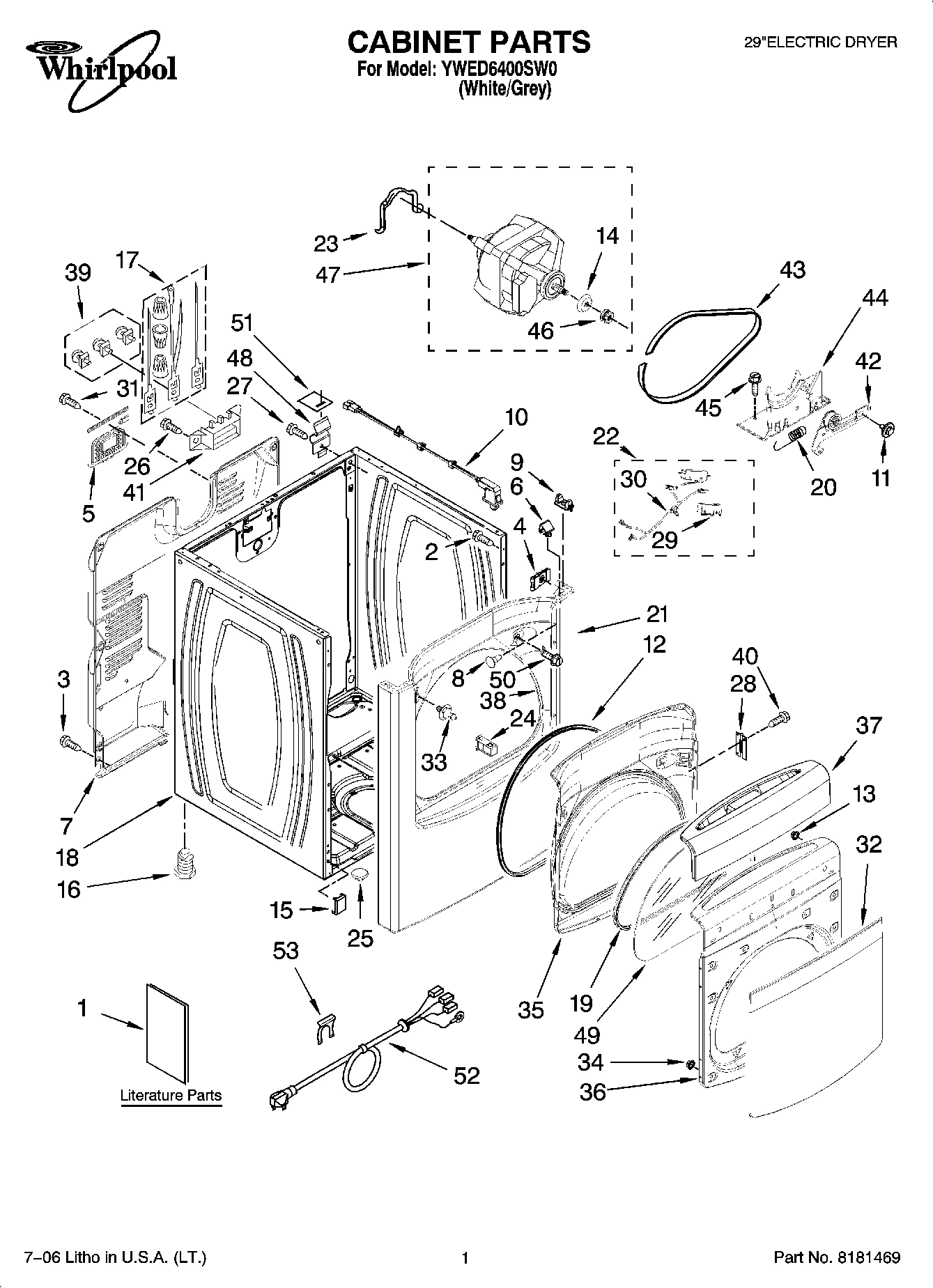 01 - CABINET PARTS