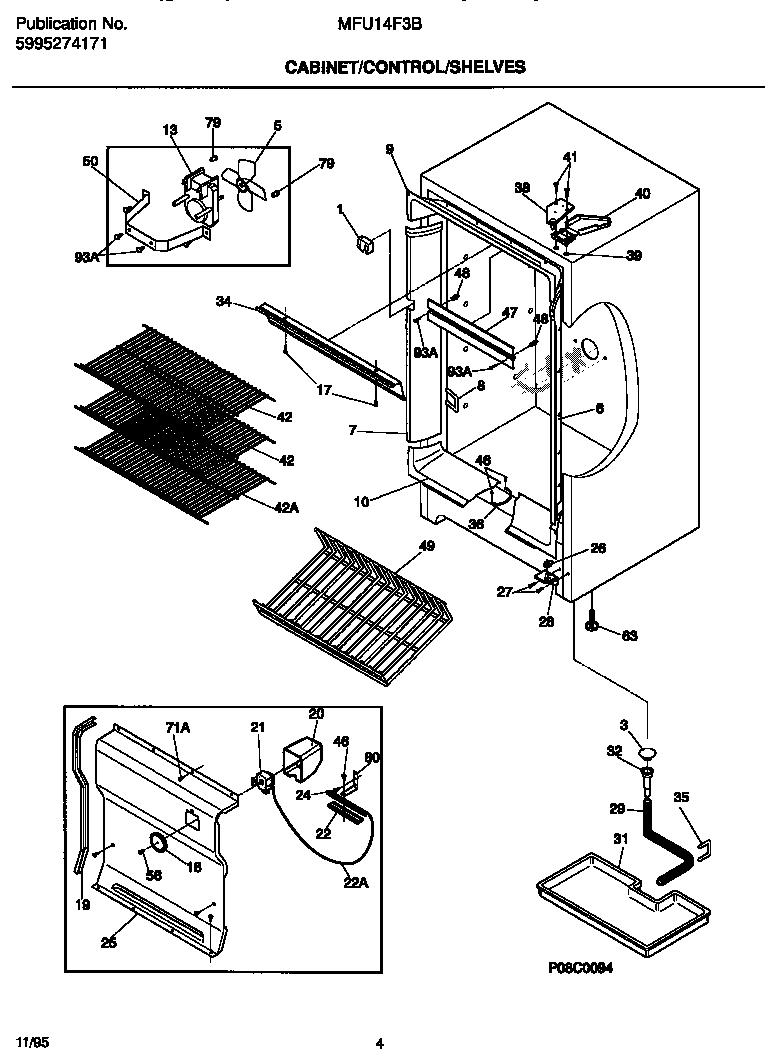 03 - CABINET/CONTROL/SHELVES
