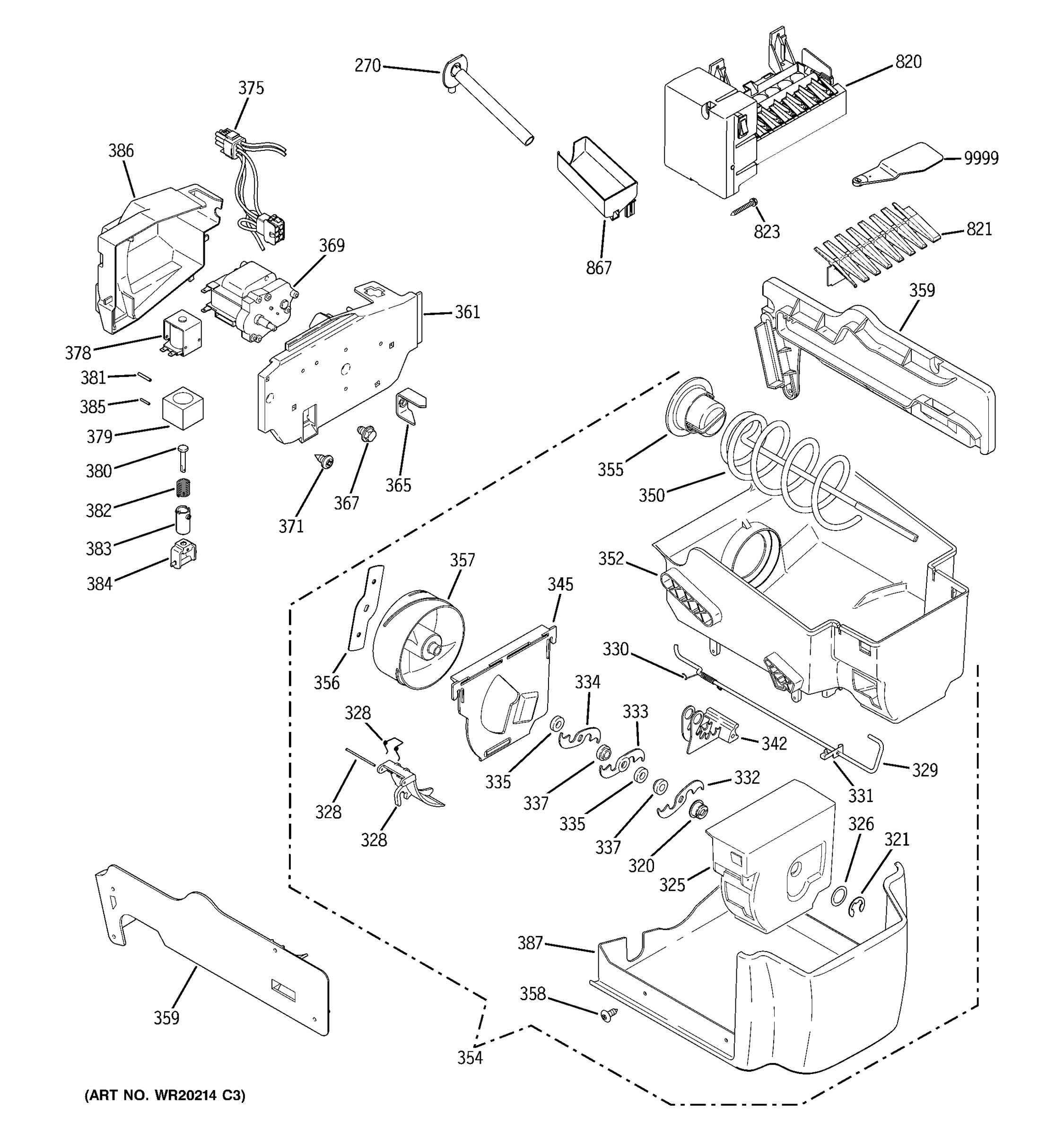 ICE MAKER & DISPENSER