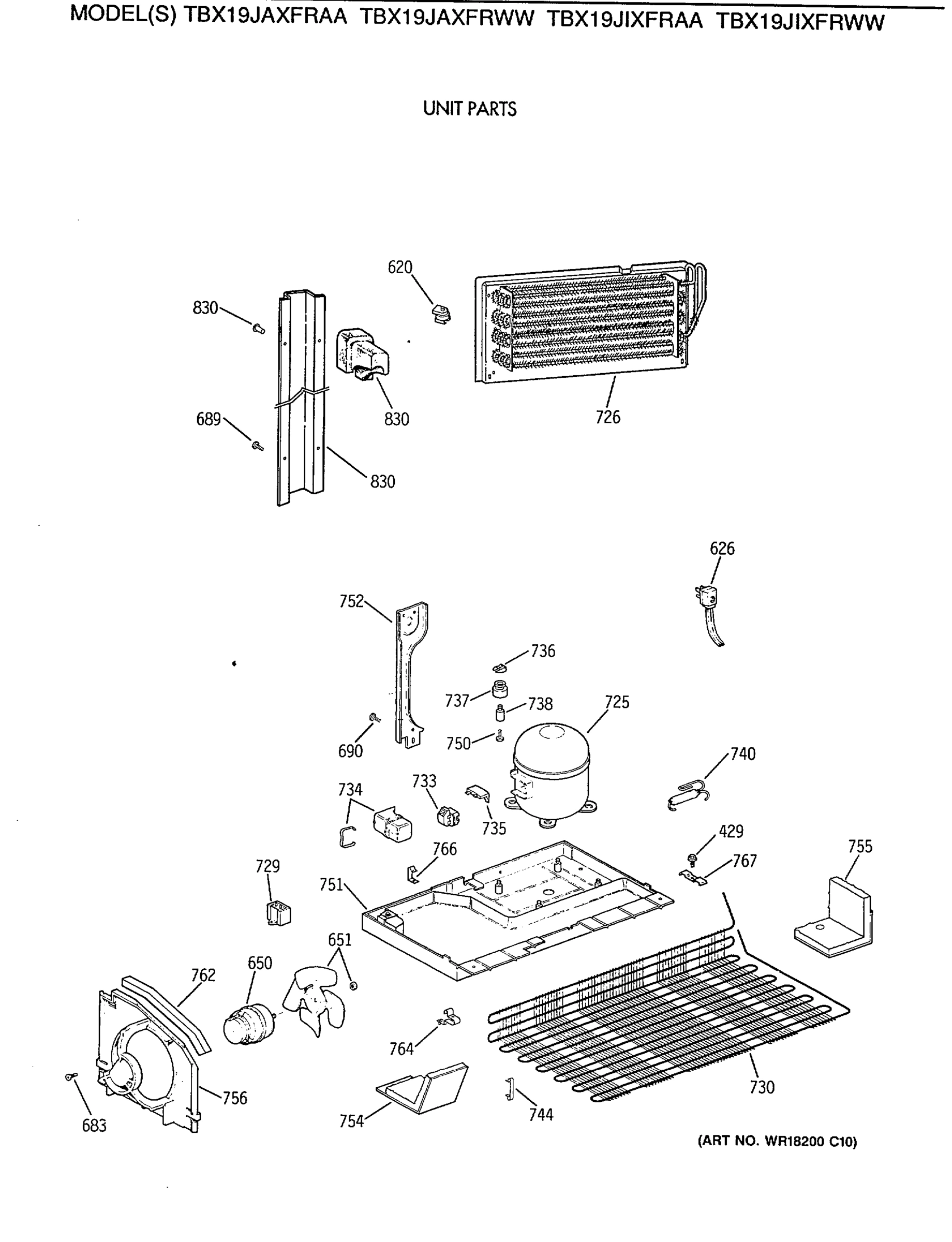 UNIT PARTS