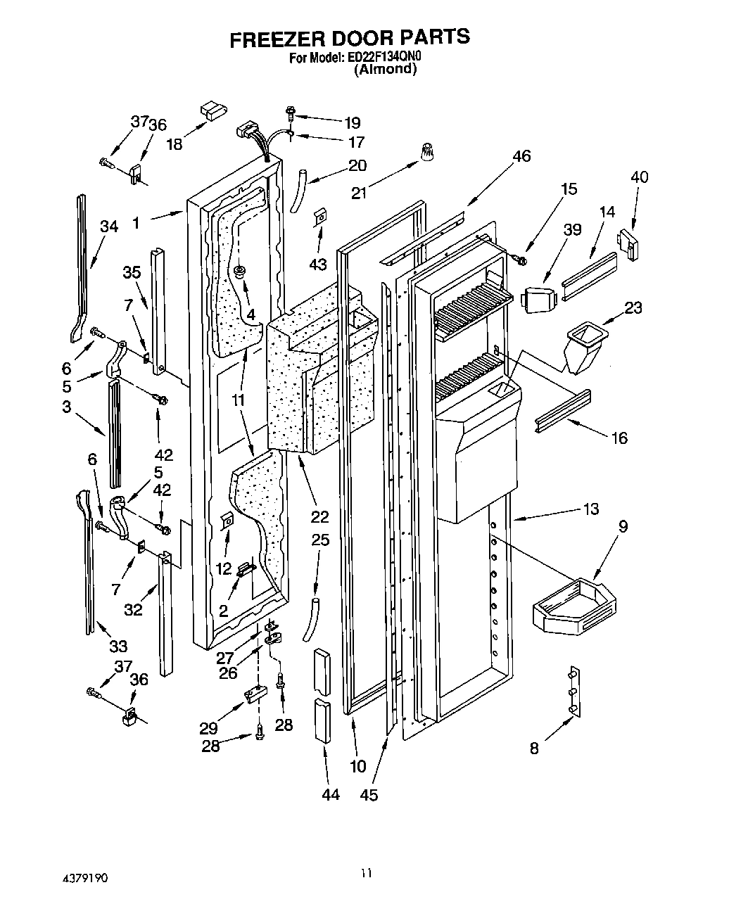 08 - FREEZER DOOR