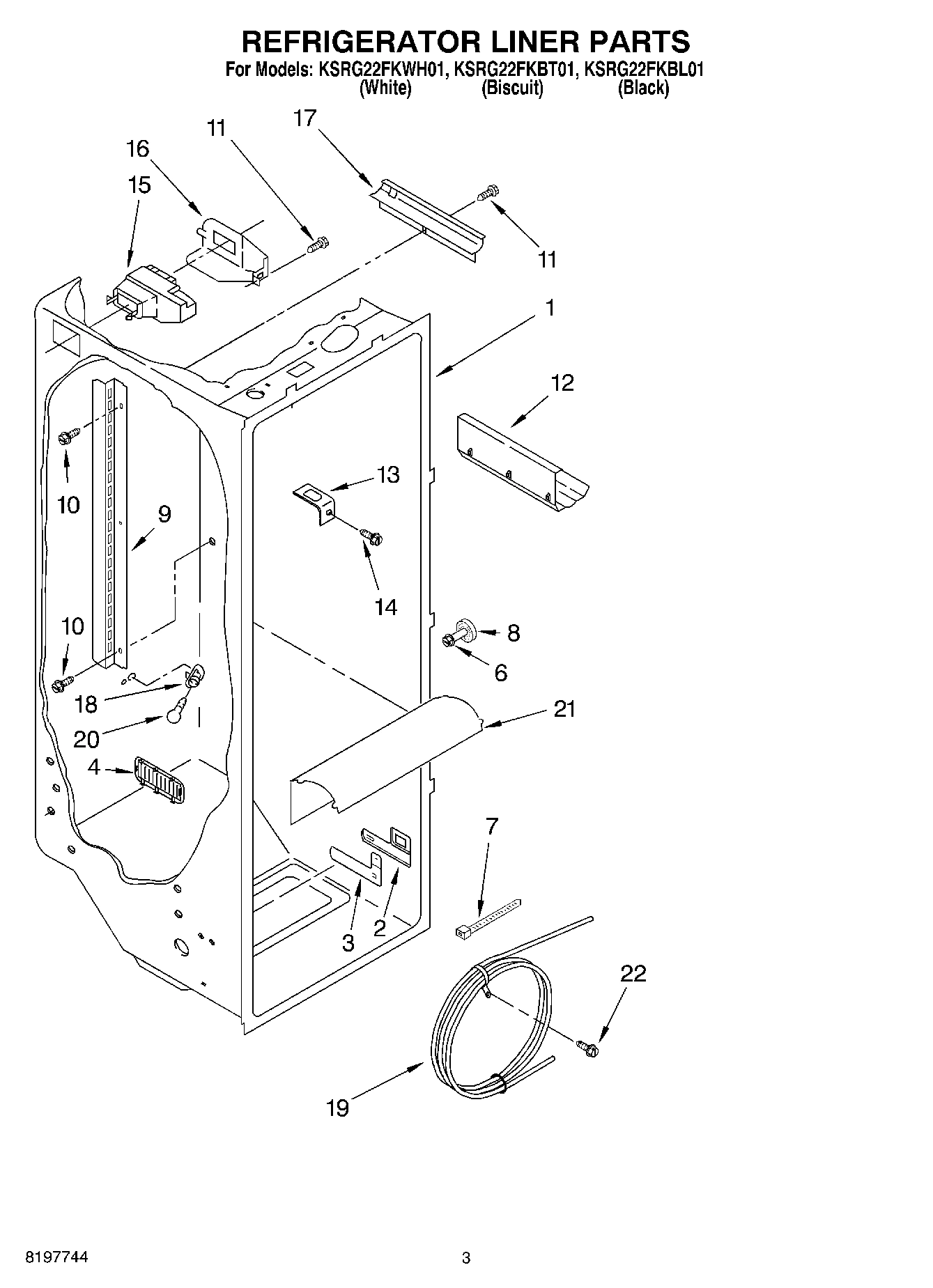 02 - REFRIGERATOR LINER