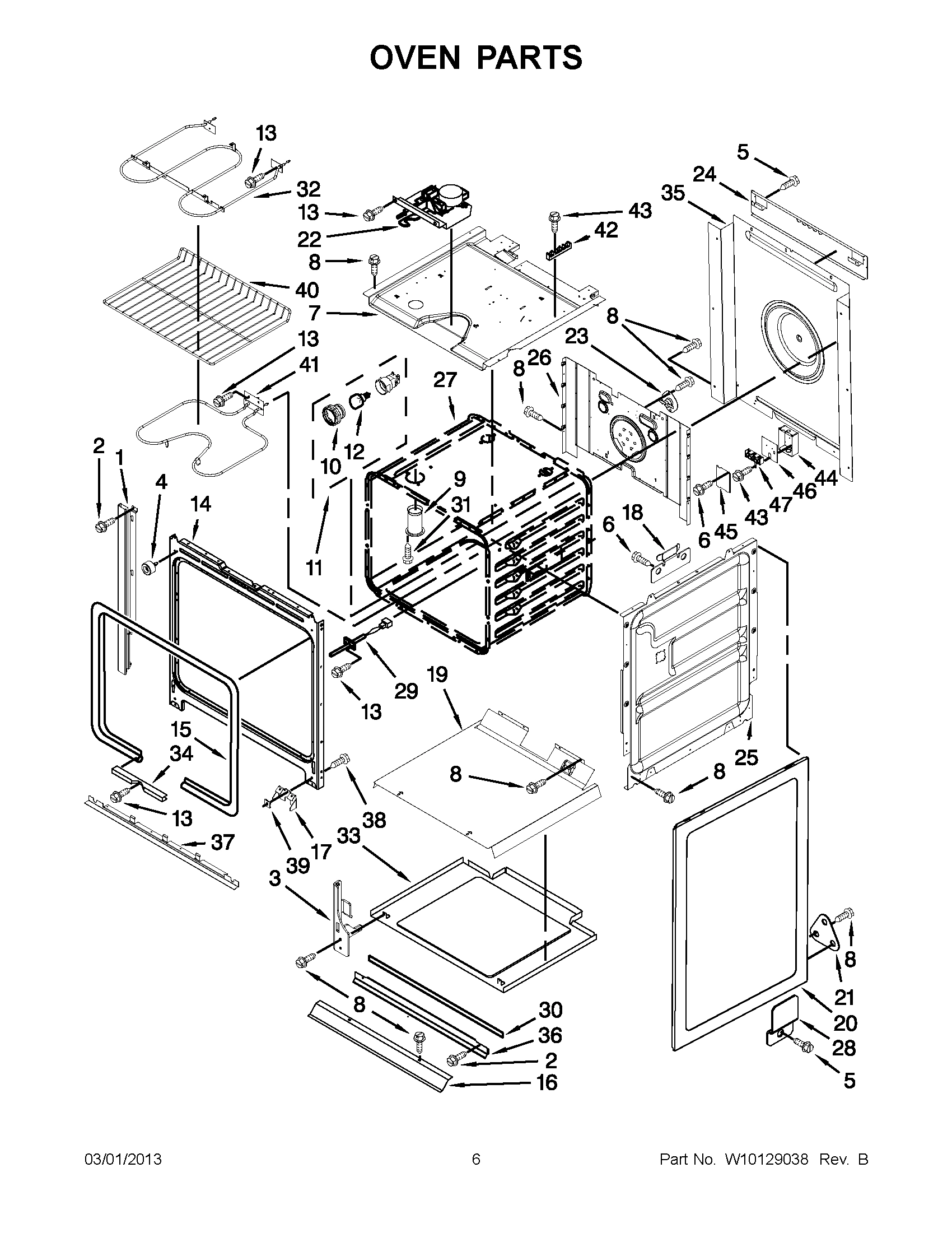 03 - OVEN PARTS
