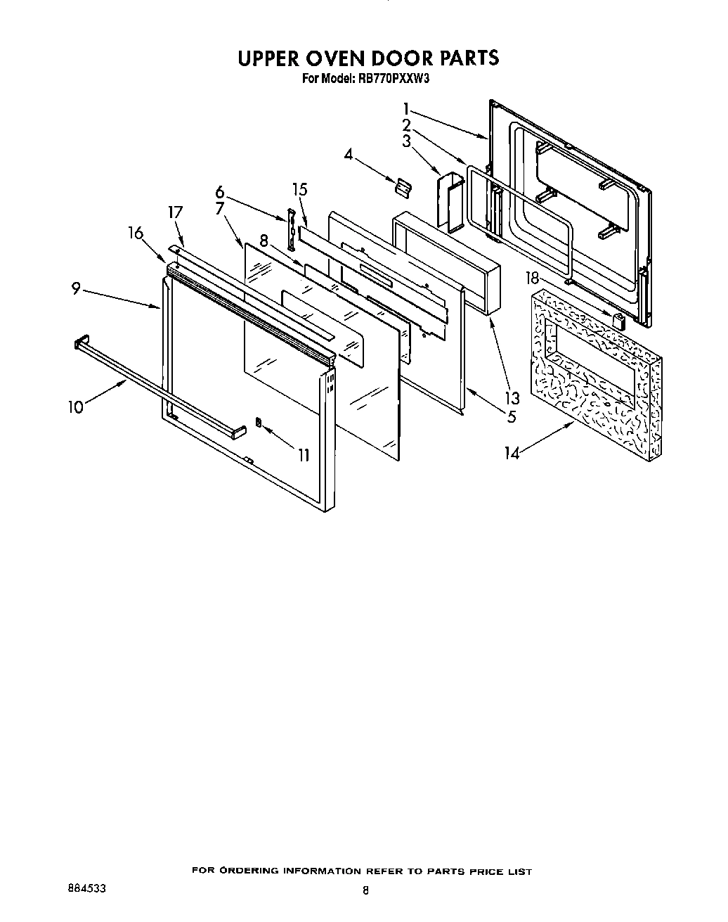 05 - UPPER OVEN DOOR