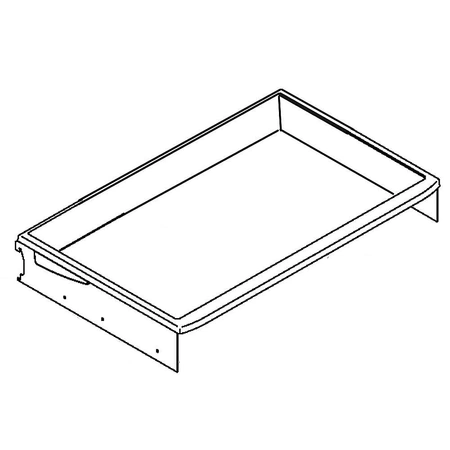 WR71X10817 GE Refrigerator Snack Pan Shelf As