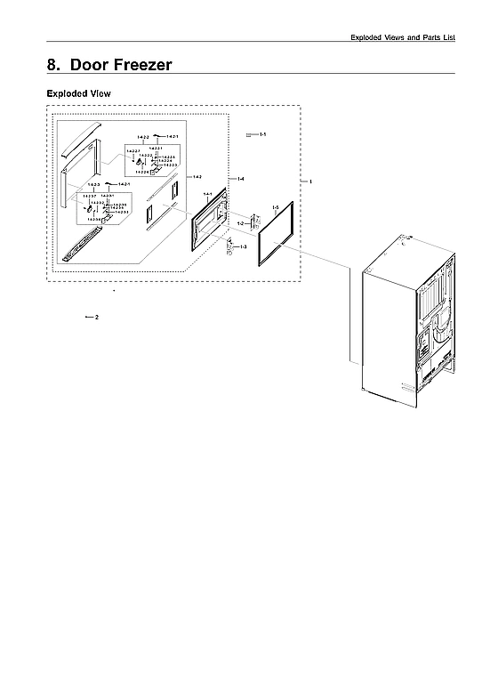 FREEZER DOOR PARTS