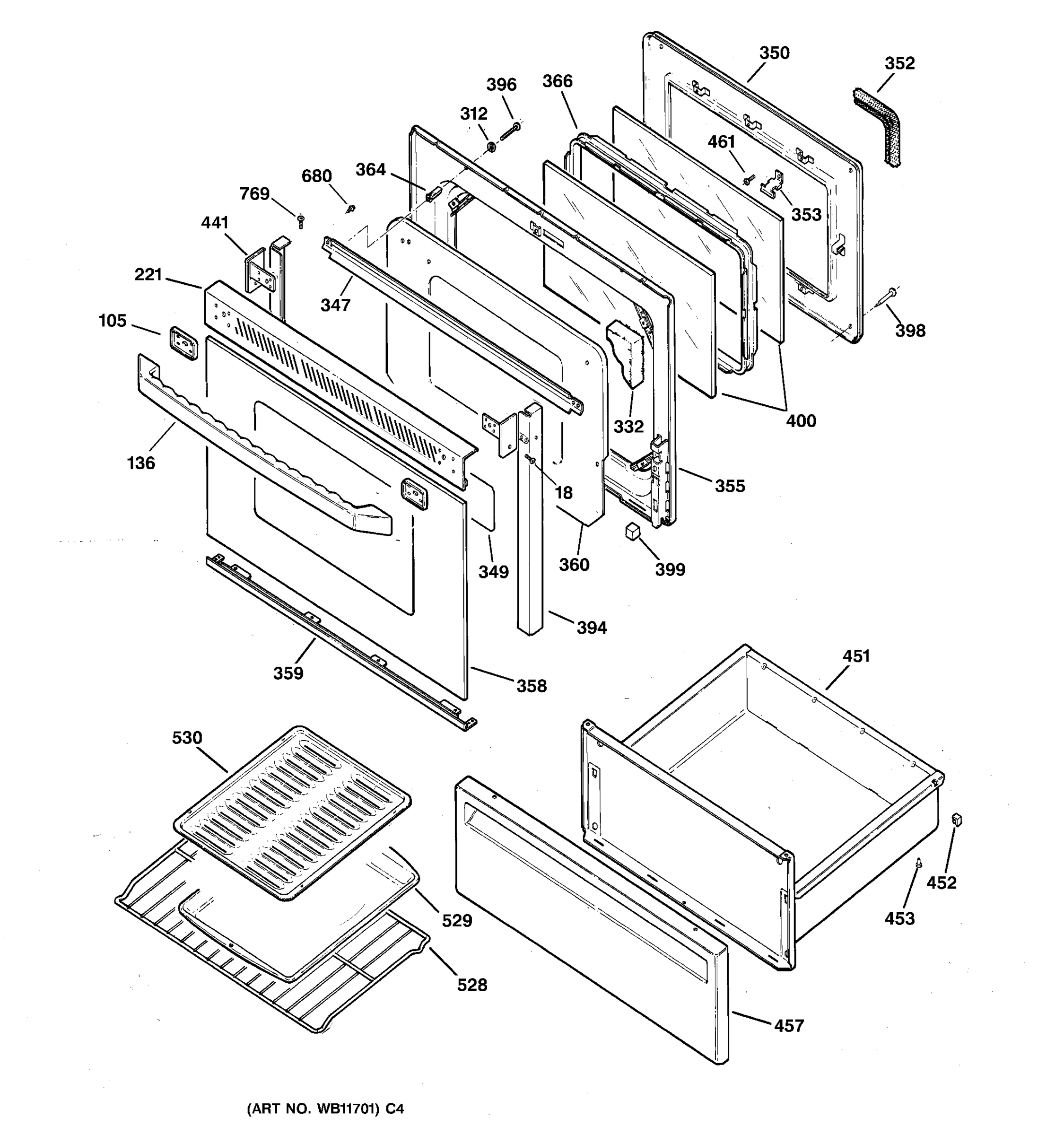 DOOR & DRAWER PARTS