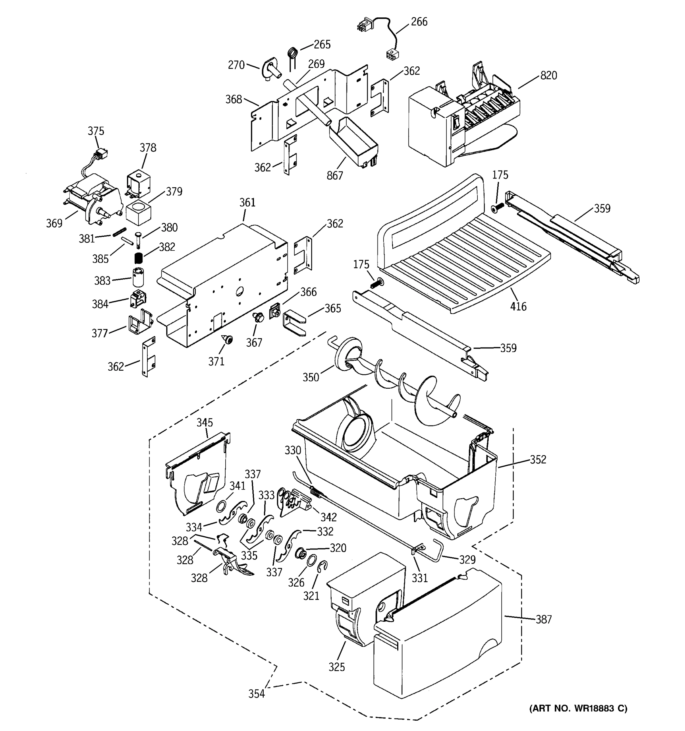 ICE MAKER & DISPENSER