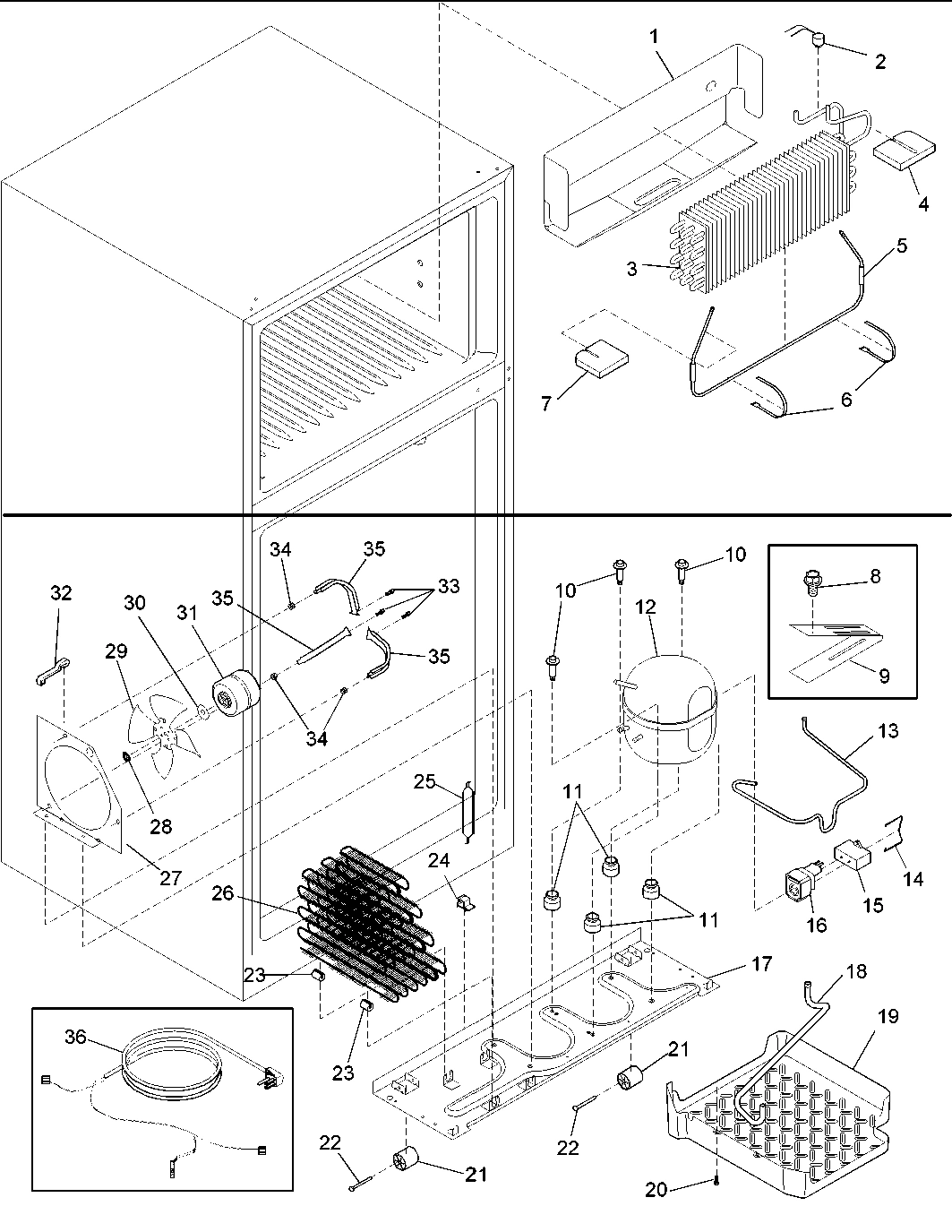 03 - Evaporator and Machine Compartment