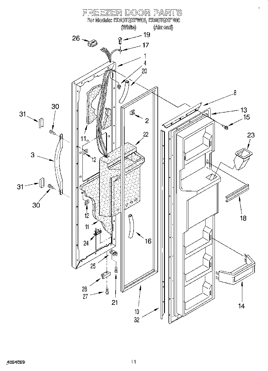 07 - FREEZER DOOR