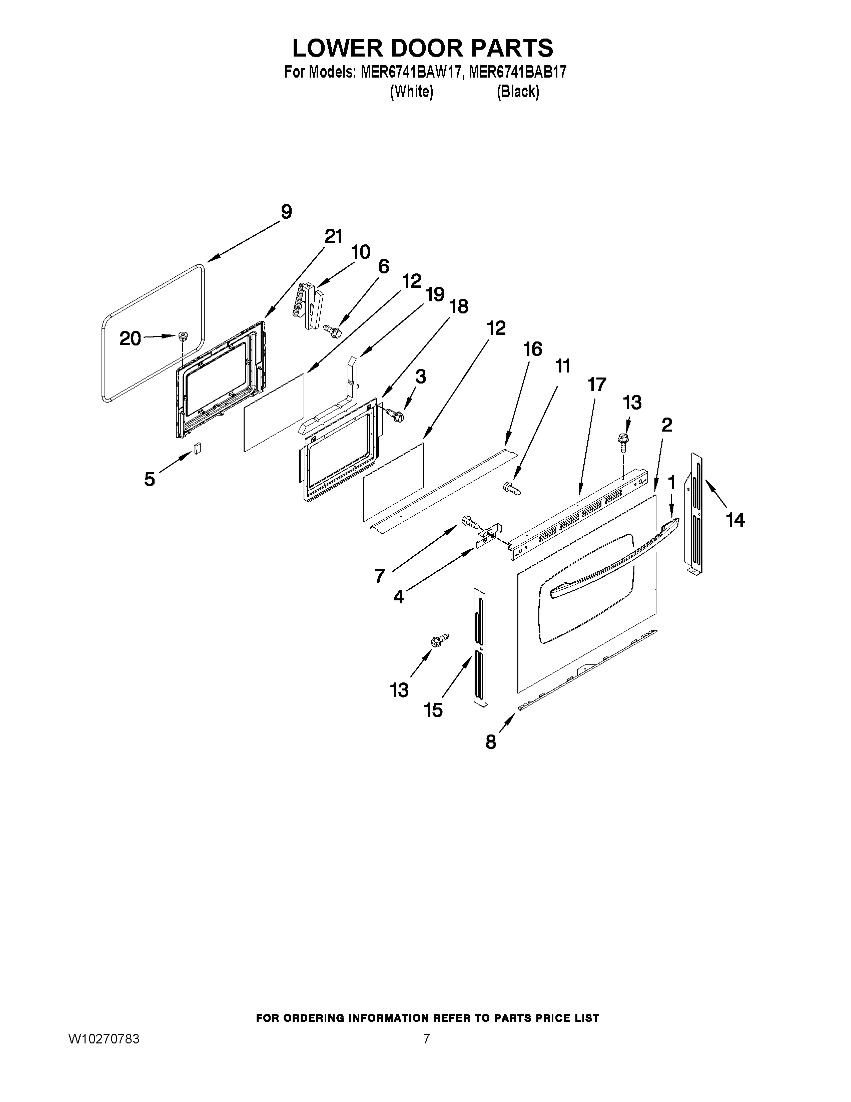 05 - LOWER DOOR PARTS