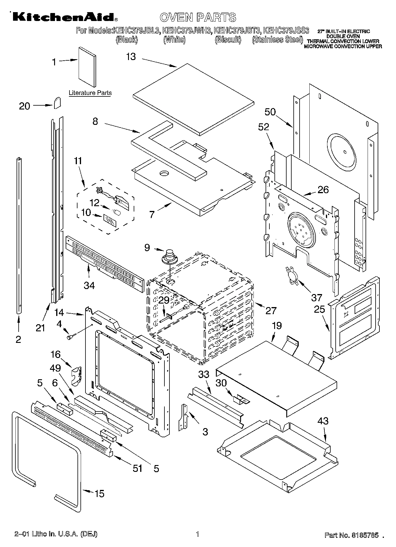 01 - OVEN, LITERATURE