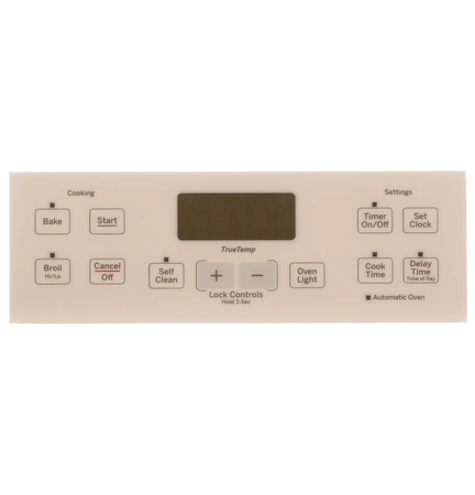 WB07X24621 GE Range Overlay T09