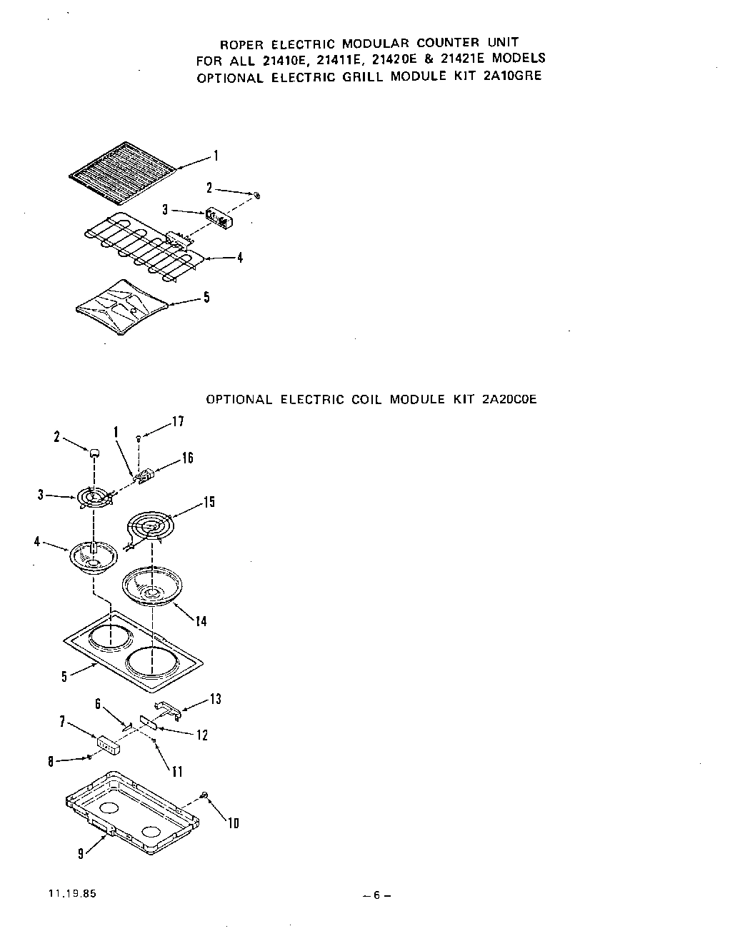 05 - ELECTRIC GRILL MODULE, ELECTRIC