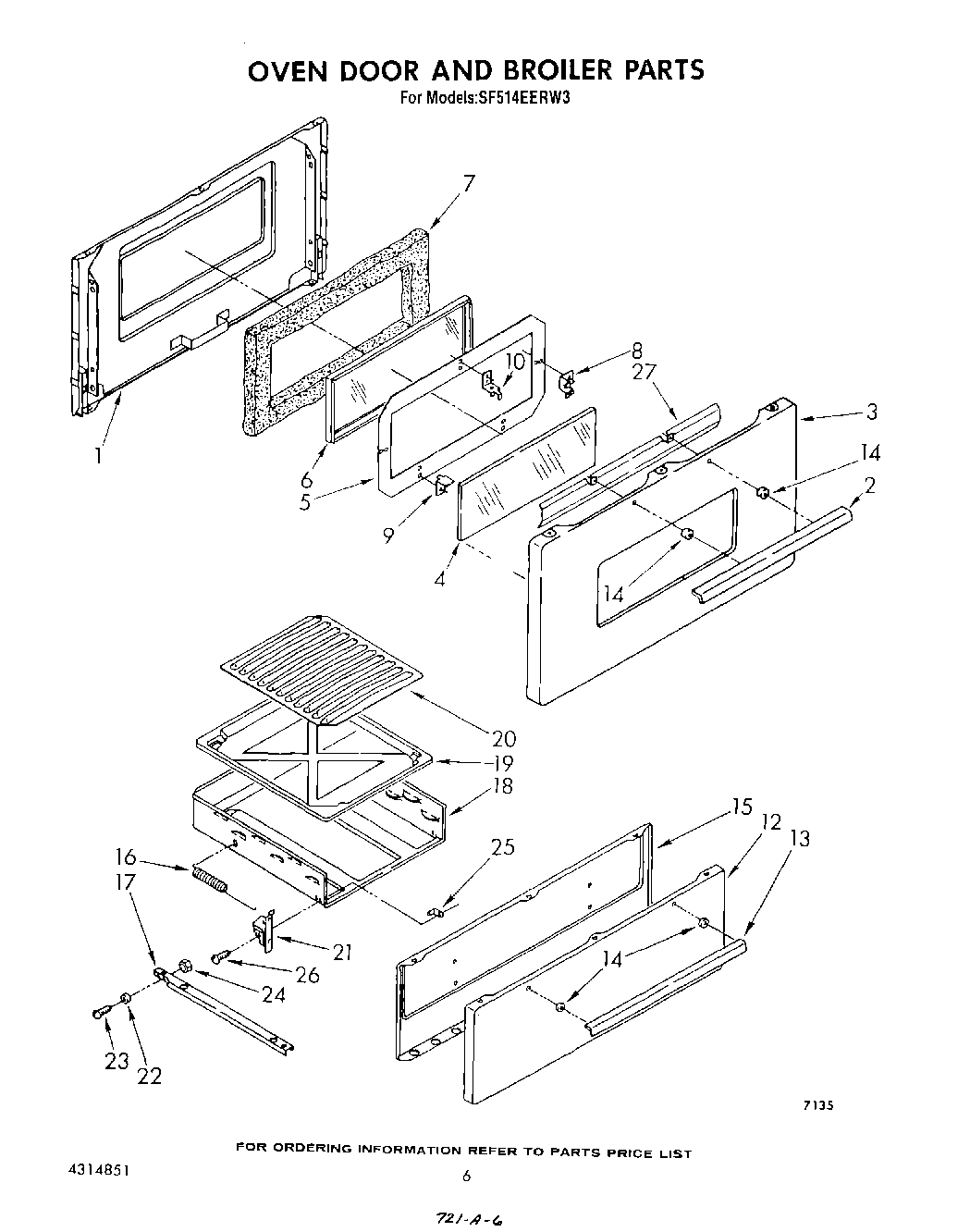 06 - OVEN DOOR AND BROILER