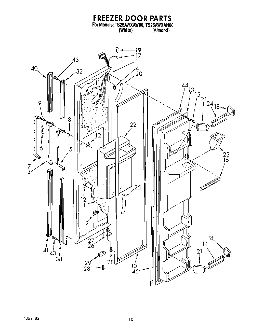 07 - FREEZER DOOR