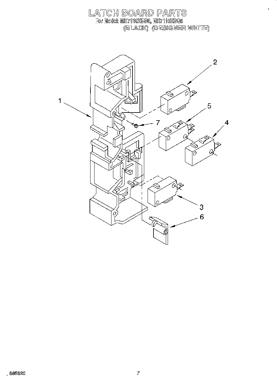 06 - LATCH BOARD