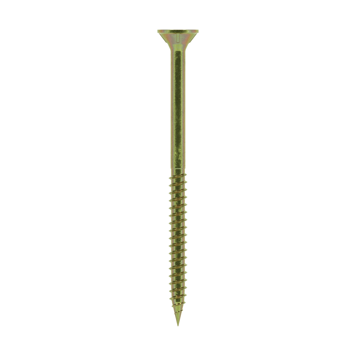 ZENITH® 14G x 100mm Gold Passivated Bugle Batten Screws – 50 Pack